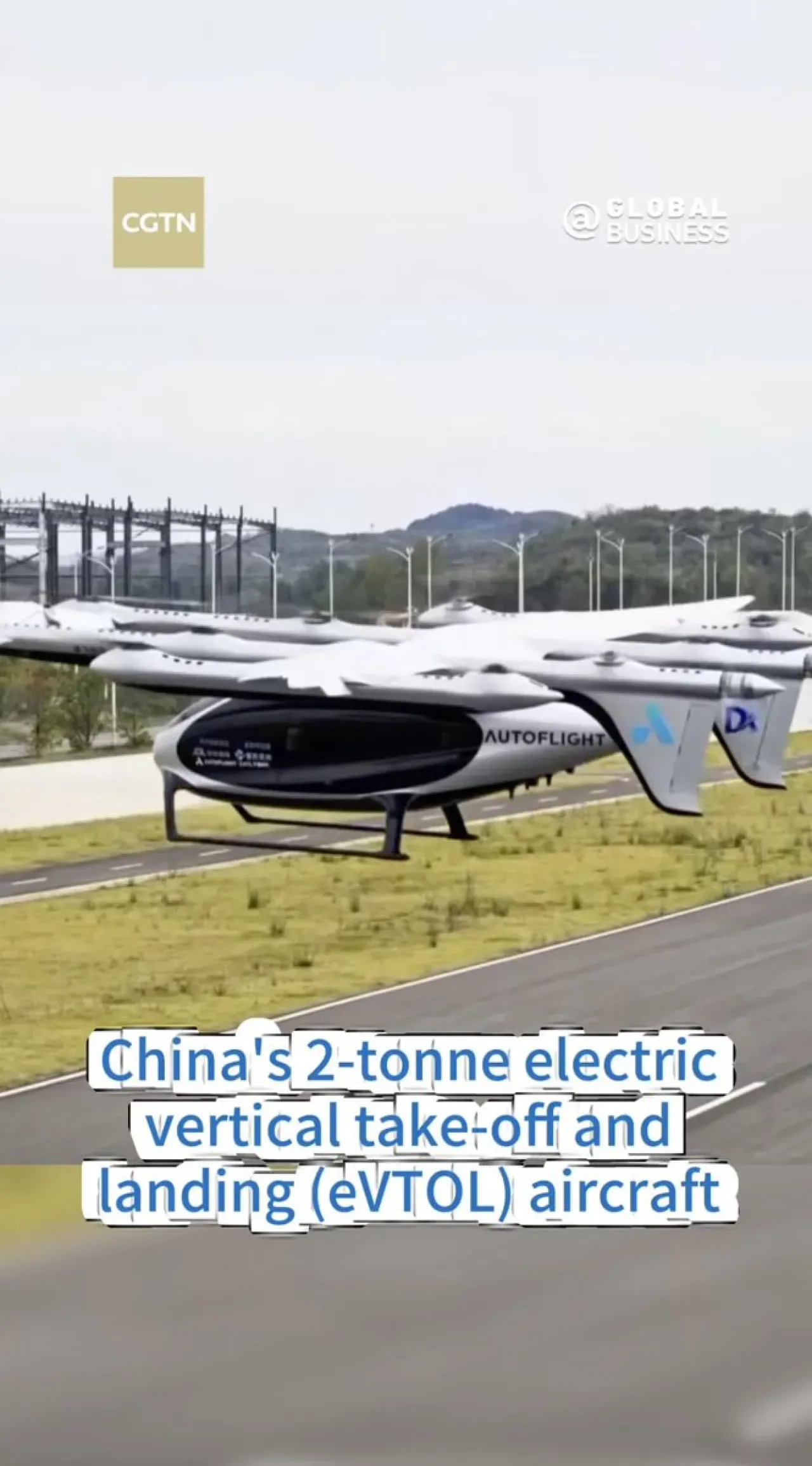 Çin'de İki Tonluk eVTOL Drone Şehirler Arası İlk Test Uçuşunu Gerçekleştirdi Çin'de İki Tonluk eVTOL Drone Şehirler Arası İlk Test Uçuşunu Gerçekleştirdi