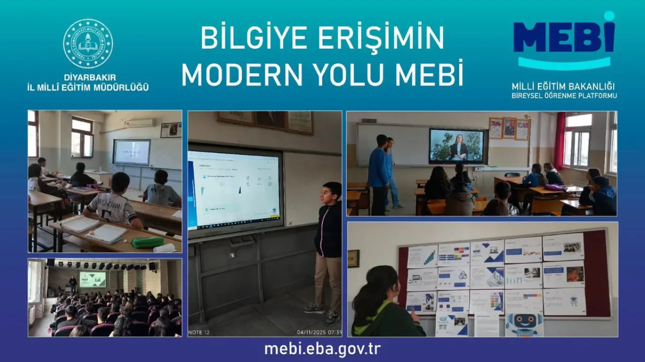 Diyarbakır'da Eğitimde Dijital Dönüşüm: MEBİ ile Başarıya Ulaşmak Kolaylaşıyor Diyarbakır'da Eğitimde Dijital Dönüşüm: MEBİ ile Başarıya Ulaşmak Kolaylaşıyor