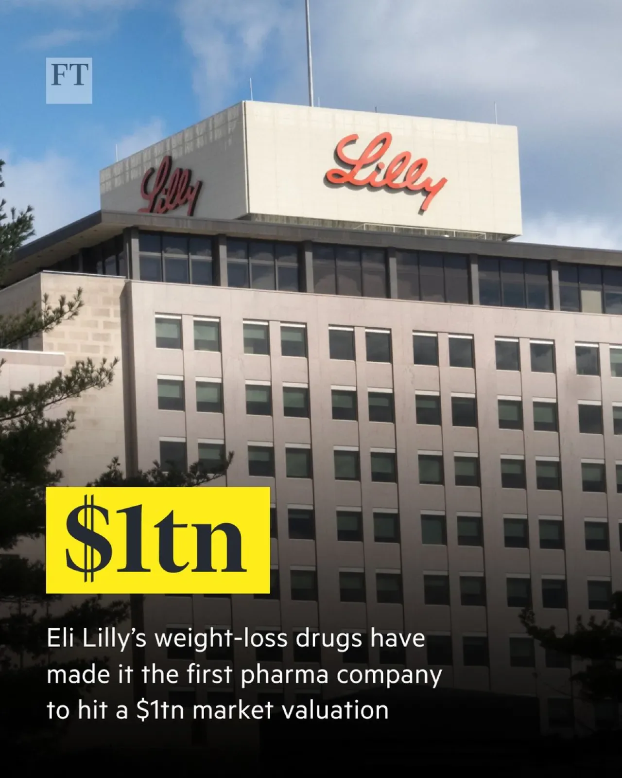 Eli Lilly, Trilyon Dolar Değerine Ulaşan Şirketler Kulübüne Katıldı Eli Lilly, Trilyon Dolar Değerine Ulaşan Şirketler Kulübüne Katıldı