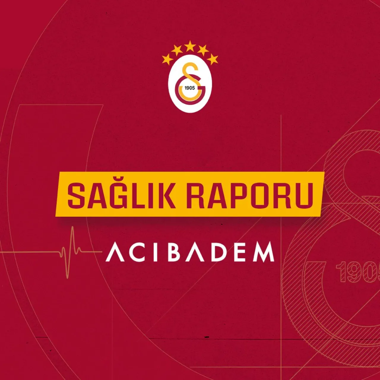 Galatasaray'ın Sağlık Karnesi: Acıbadem Raporu Açıklandı Galatasaray'ın Sağlık Karnesi: Acıbadem Raporu Açıklandı