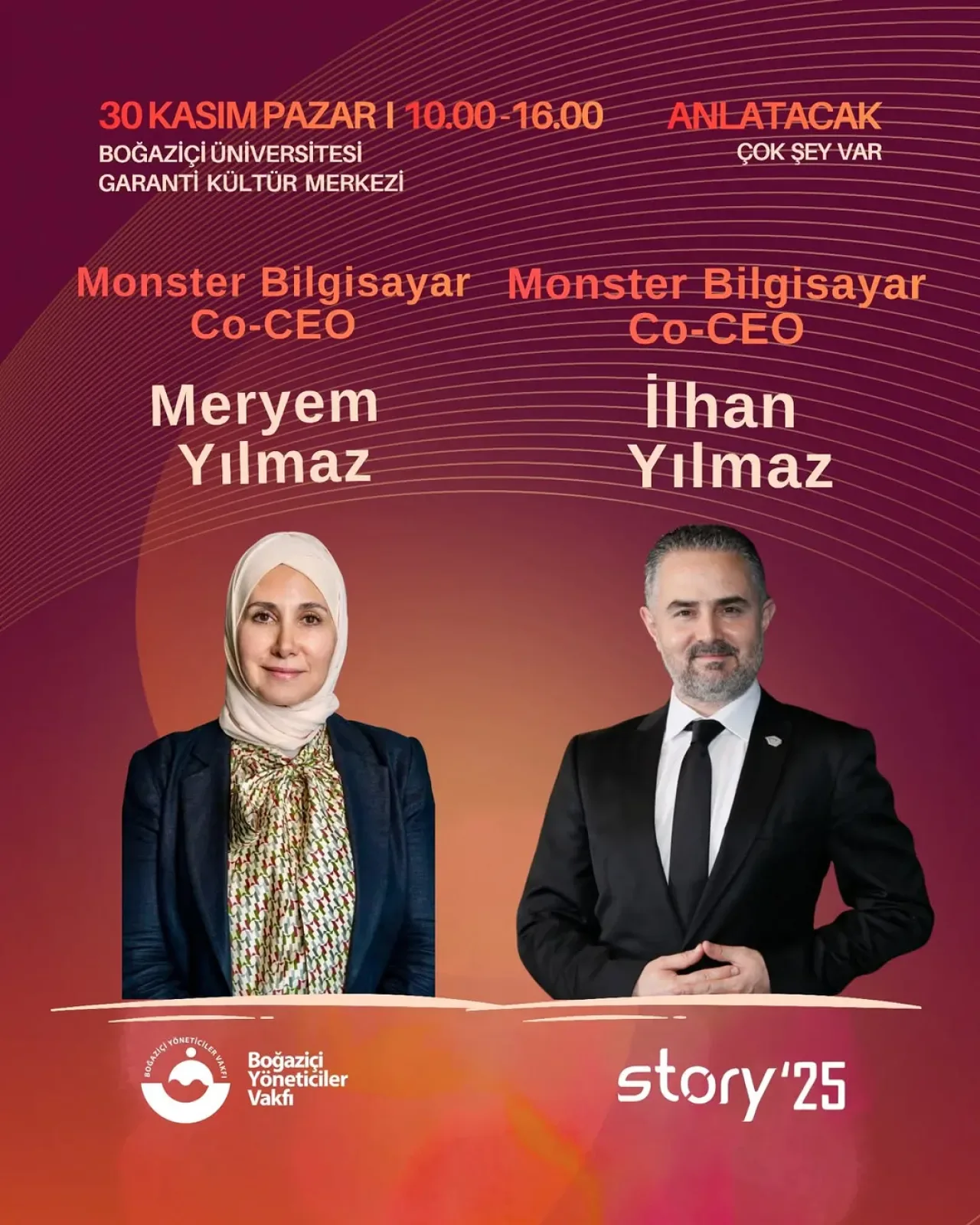 Monster Notebook Co-CEO'ları Boğaziçi'nde Girişimcilik Hikayelerini Anlatacak Monster Notebook Co-CEO'ları Boğaziçi'nde Girişimcilik Hikayelerini Anlatacak