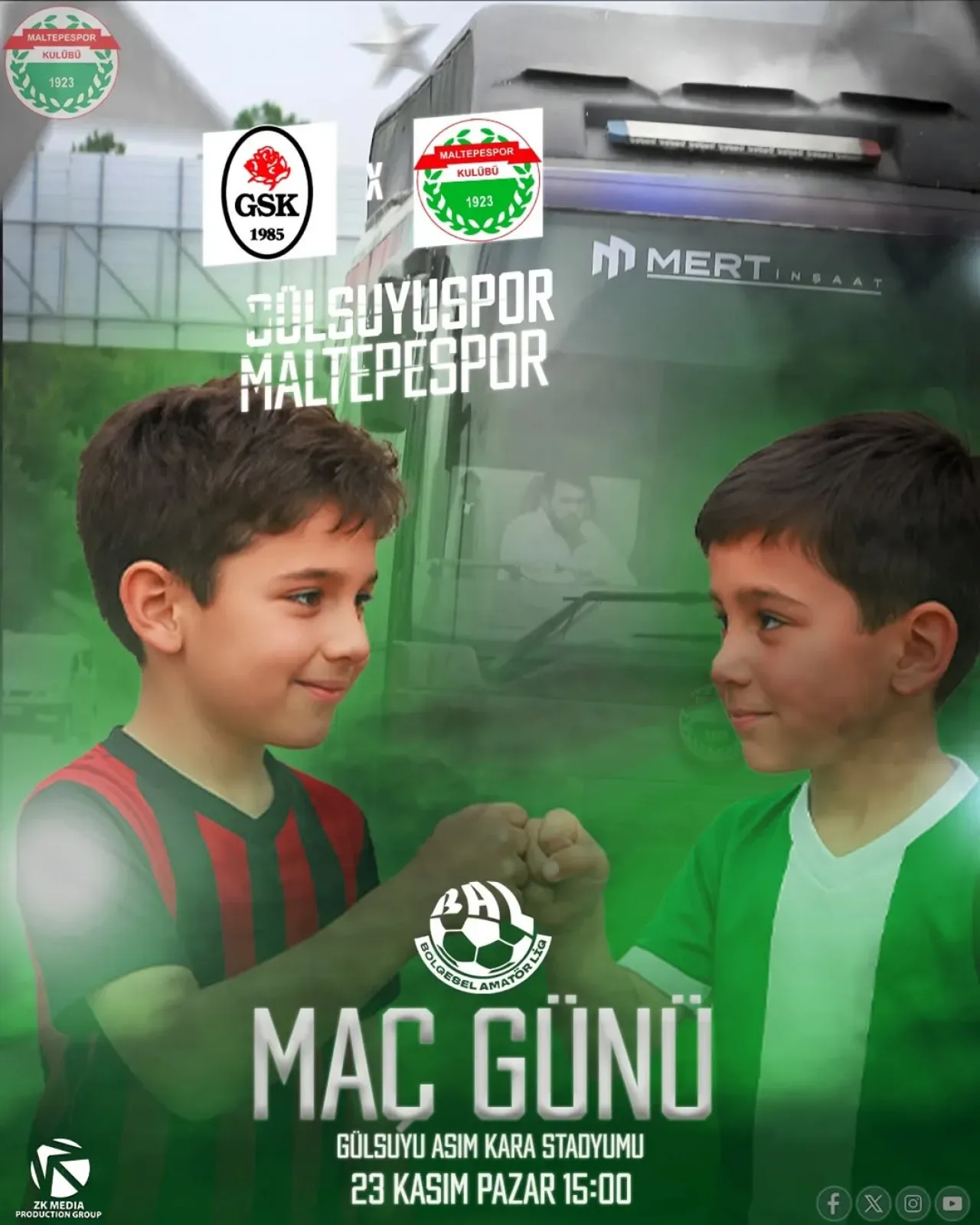 Maltepespor ve Gülsuyuspor Sahada Kardeşçe Mücadele Edecek Maltepespor ve Gülsuyuspor Sahada Kardeşçe Mücadele Edecek