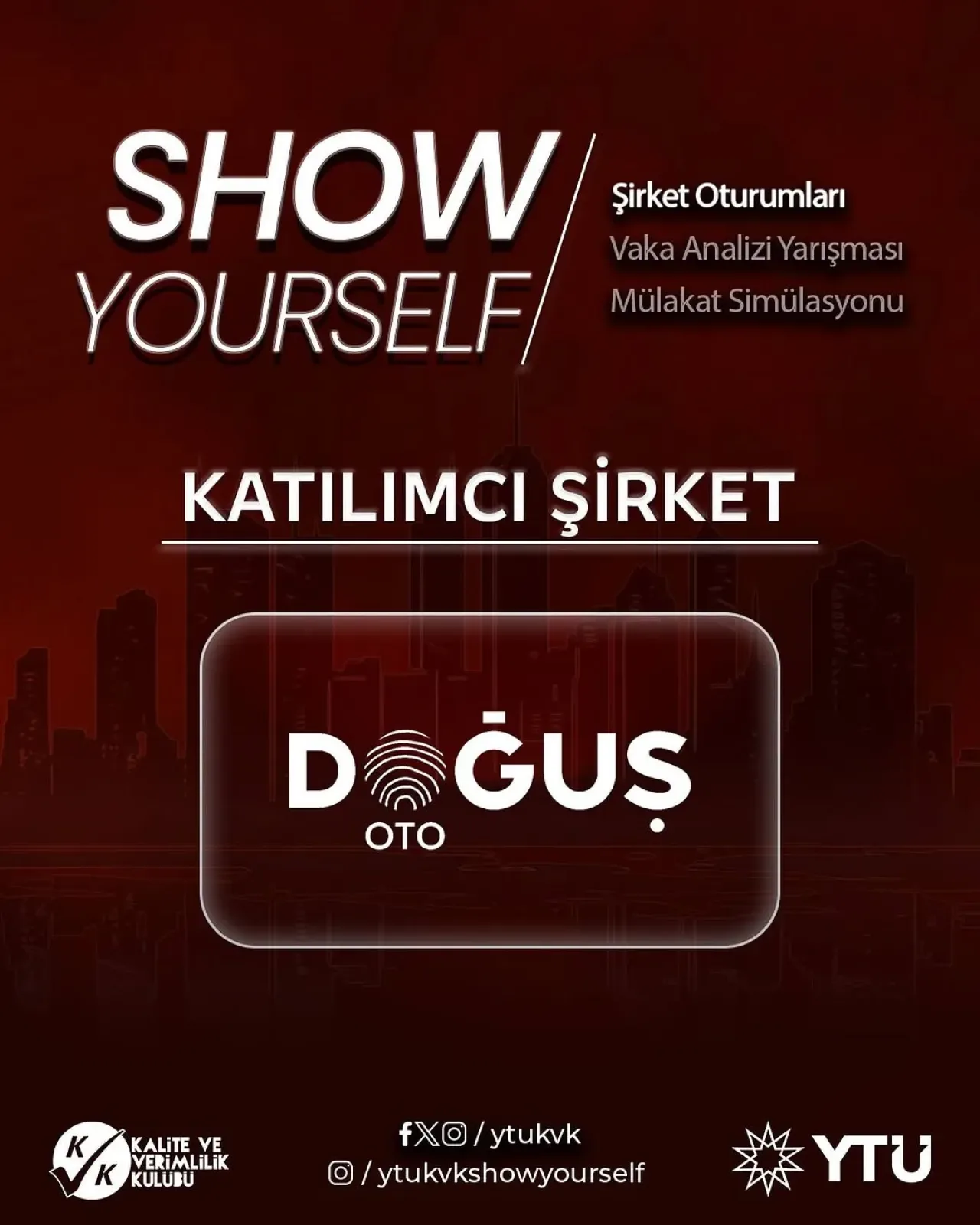 Show Yourself Kariyer Fuarı ile Doğuş Otomotiv'de Kariyer Fırsatı Show Yourself Kariyer Fuarı ile Doğuş Otomotiv'de Kariyer Fırsatı