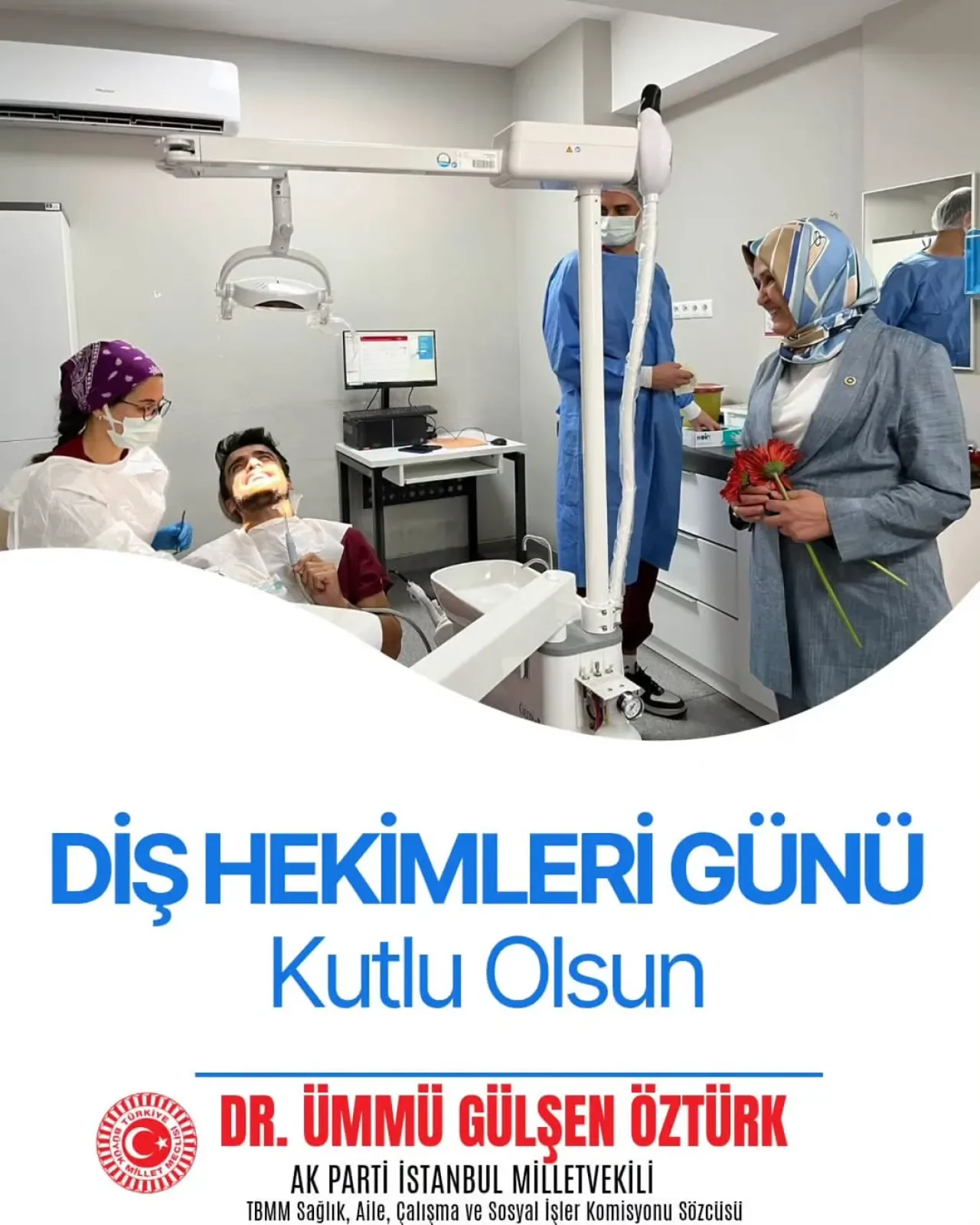 22 Kasım Diş Hekimleri Günü Kutlandı 22 Kasım Diş Hekimleri Günü Kutlandı