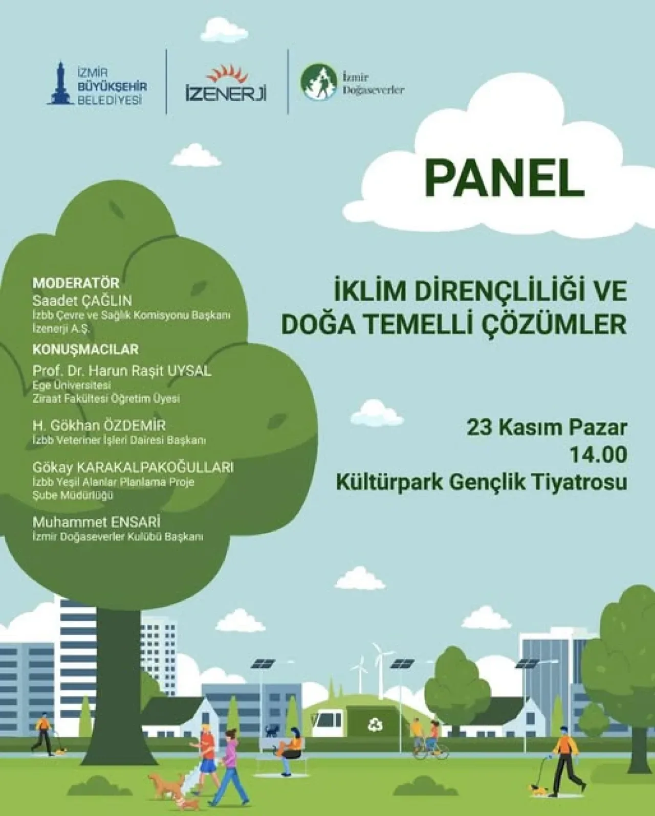 İzmir'de İklim Kriziyle Mücadele için Uzman Paneli Düzenleniyor İzmir'de İklim Kriziyle Mücadele için Uzman Paneli Düzenleniyor
