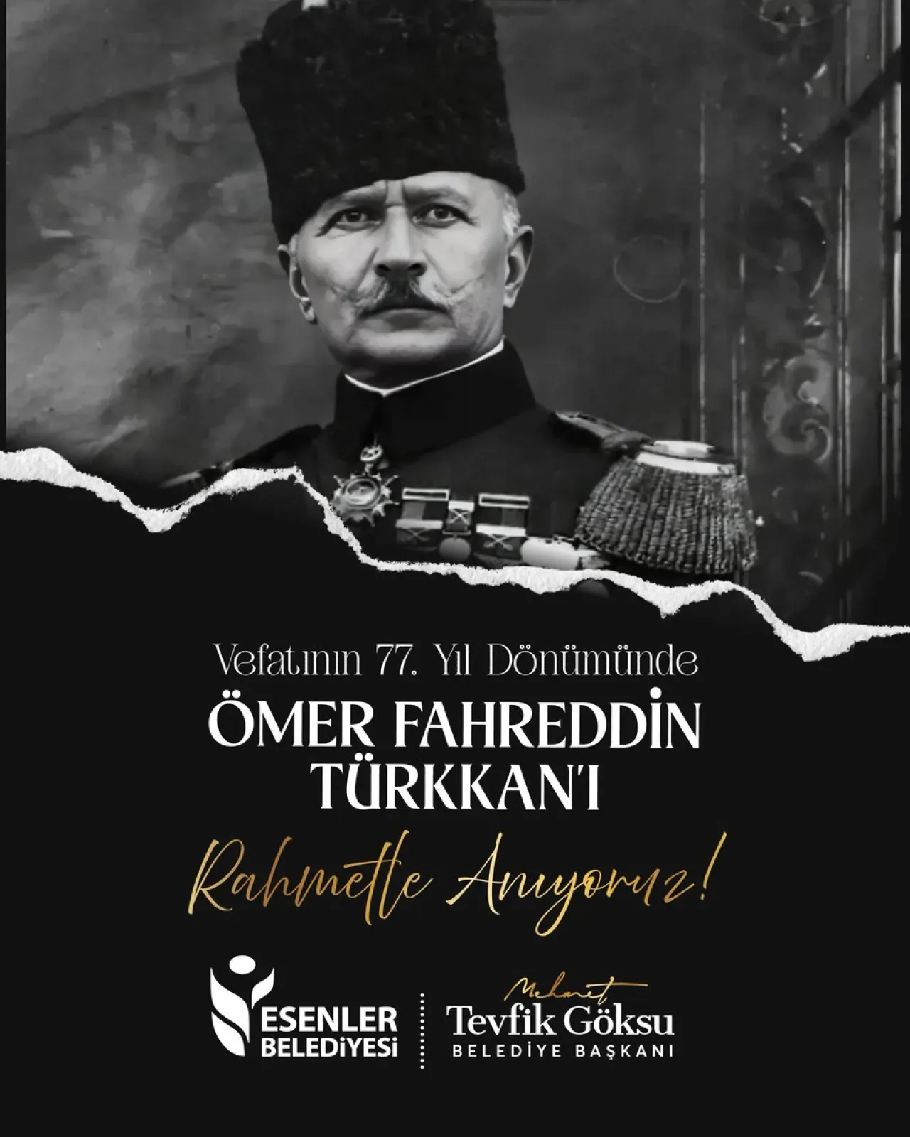 Esenler Belediye Başkanı Göksu, Medine Müdafaası ve Fahreddin Paşa'nın Önemini Vurguladı Esenler Belediye Başkanı Göksu, Medine Müdafaası ve Fahreddin Paşa'nın Önemini Vurguladı