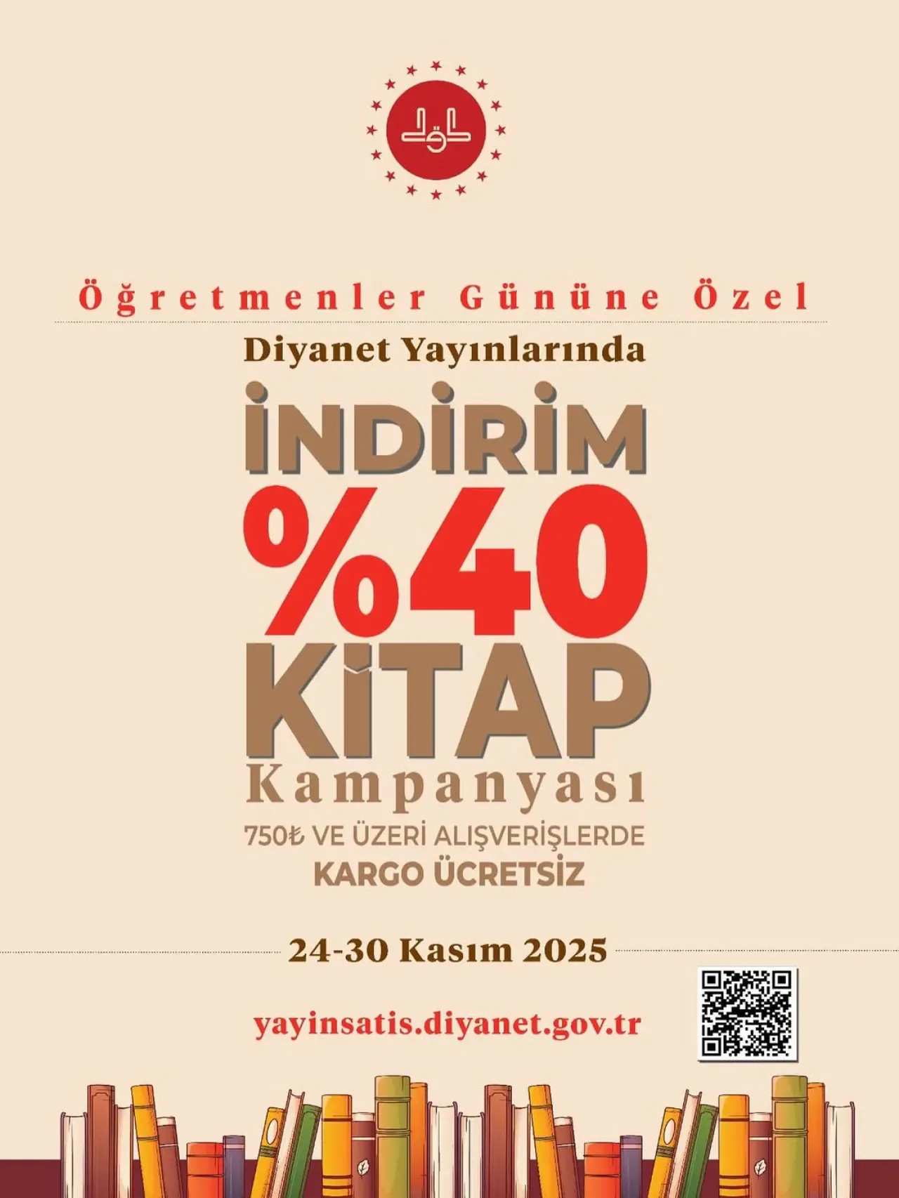 Bakırköy Müftülüğü'nden Öğretmenler Günü'ne Özel Kitap Kampanyası: Tüm Yayınlarda %40 İndirim Bakırköy Müftülüğü'nden Öğretmenler Günü'ne Özel Kitap Kampanyası: Tüm Yayınlarda %40 İndirim