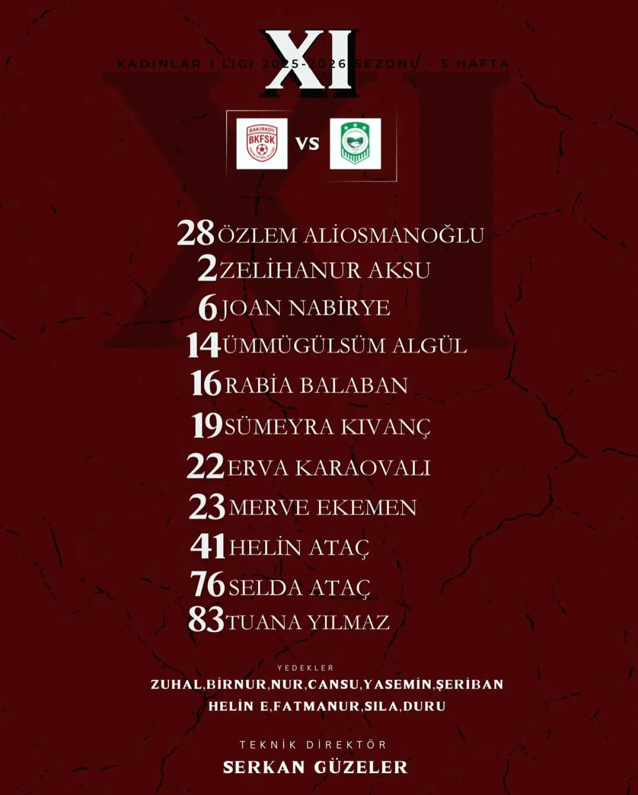 Bakırköy Kadın Futbol Kulübü, Gölbaşı Spor Maçına Hazır Bakırköy Kadın Futbol Kulübü, Gölbaşı Spor Maçına Hazır
