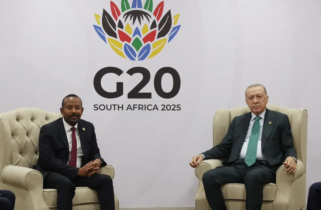 Başkan Erdoğan, G20 Zirvesi'nde Etiyopya Başbakanı Abiy Ahmed Ali ile Görüştü Başkan Erdoğan, G20 Zirvesi'nde Etiyopya Başbakanı Abiy Ahmed Ali ile Görüştü