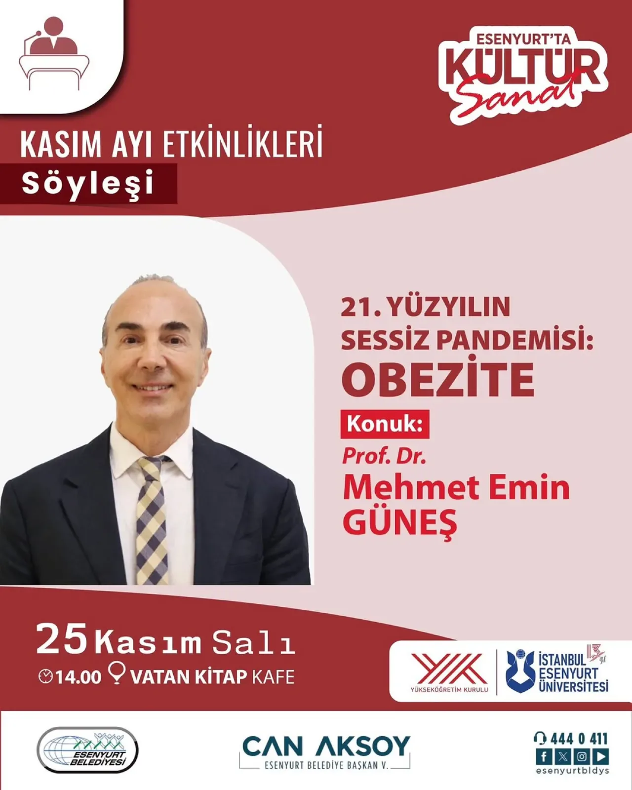 Esenyurt Belediyesi'nden Obezite ile Mücadele İçin Önemli Söyleşi Esenyurt Belediyesi'nden Obezite ile Mücadele İçin Önemli Söyleşi