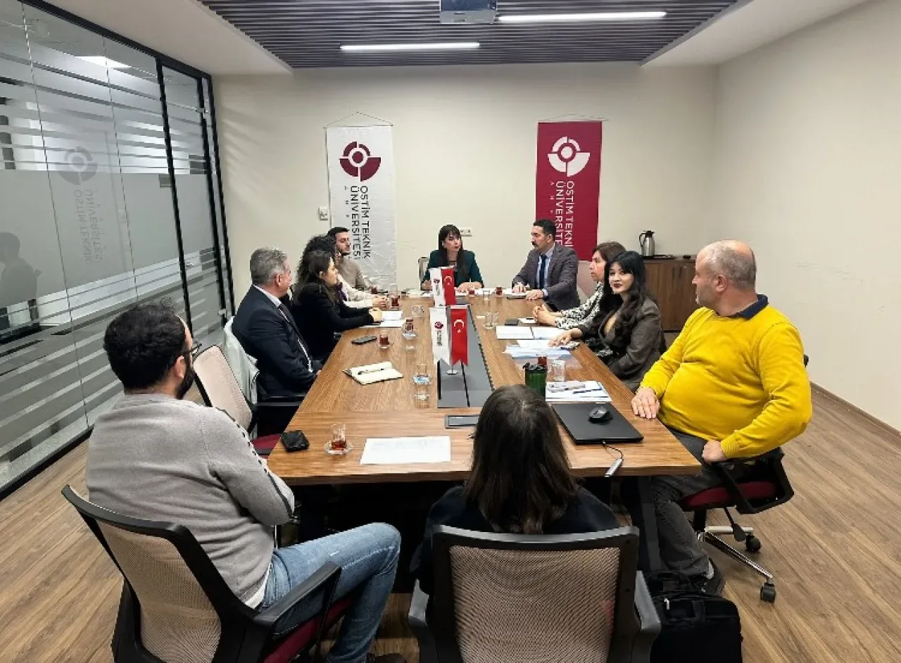 Yenimahalle İlçe Milli Eğitim ile OSTİM Teknik Üniversitesi İş Birliği Toplantısı Gerçekleştirildi Yenimahalle İlçe Milli Eğitim ile OSTİM Teknik Üniversitesi İş Birliği Toplantısı Gerçekleştirildi