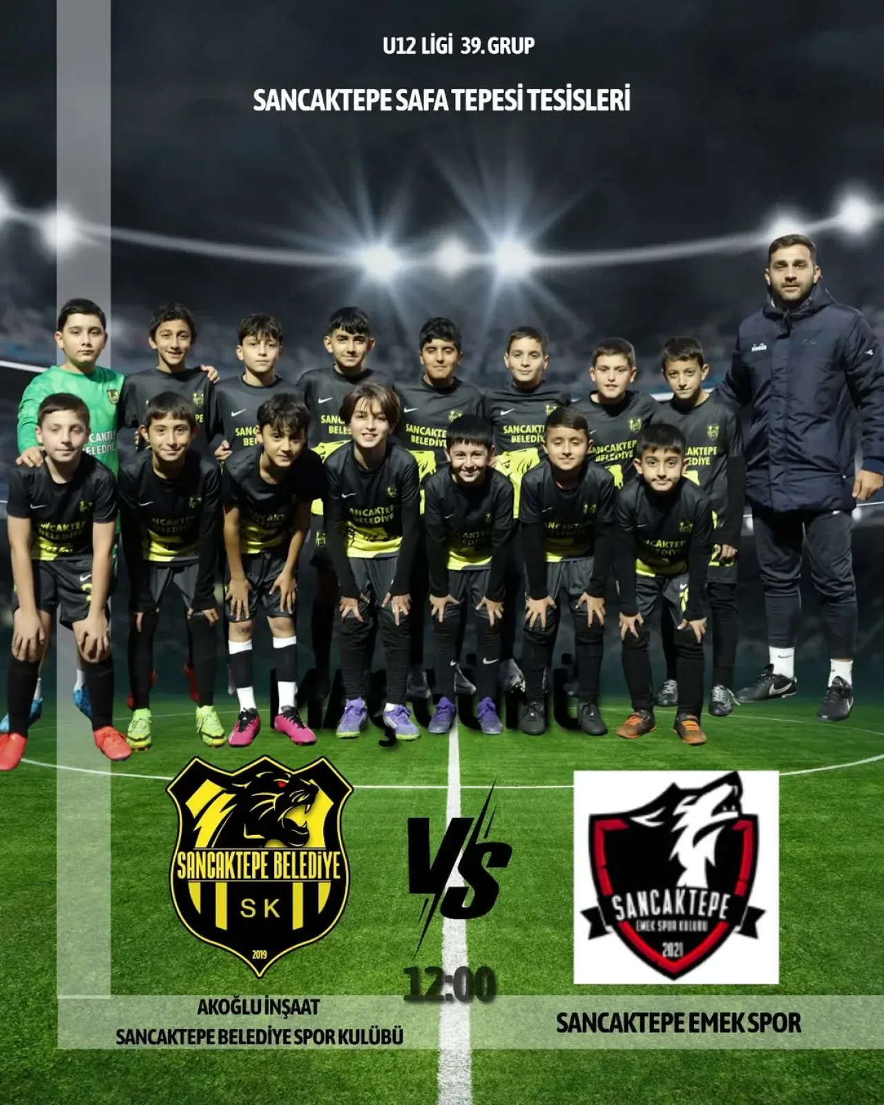 Sancaktepe'de Minik Futbolcuların Heyecanı: U12 Ligi Derbisi Sancaktepe'de Minik Futbolcuların Heyecanı: U12 Ligi Derbisi