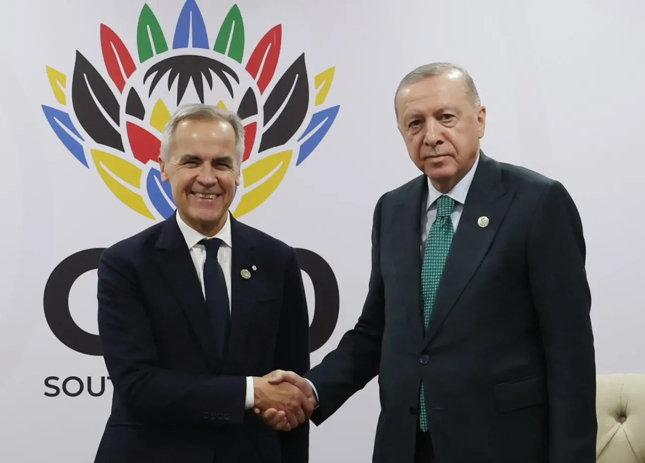 Cumhurbaşkanı Erdoğan, Kanada Başbakanı Carney ile G20 Zirvesi'nde Görüştü Cumhurbaşkanı Erdoğan, Kanada Başbakanı Carney ile G20 Zirvesi'nde Görüştü