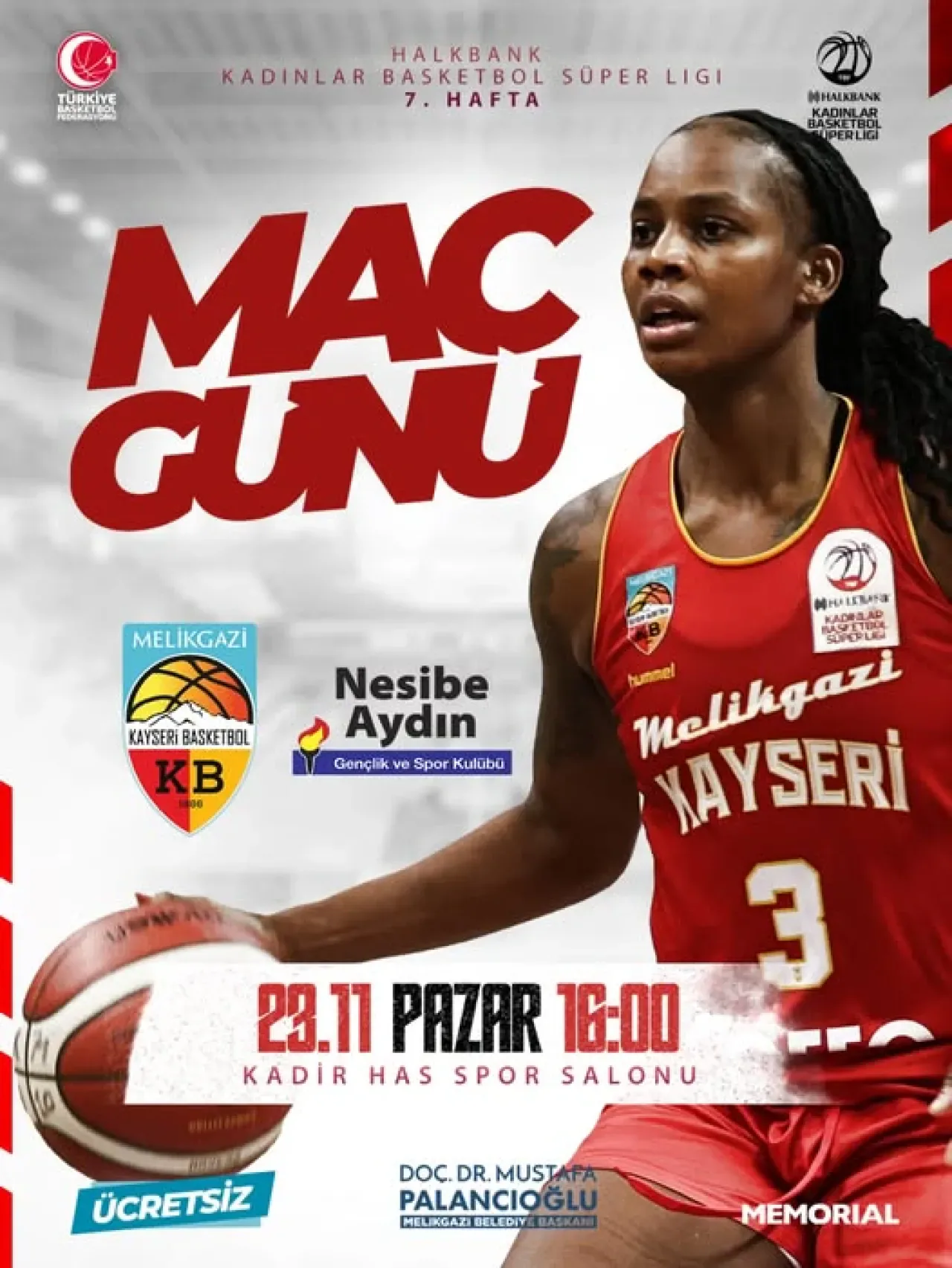 Kayseri Basketbol Kulübü Ücretsiz Maç İle Taraftarıyla Buluşuyor Kayseri Basketbol Kulübü Ücretsiz Maç İle Taraftarıyla Buluşuyor