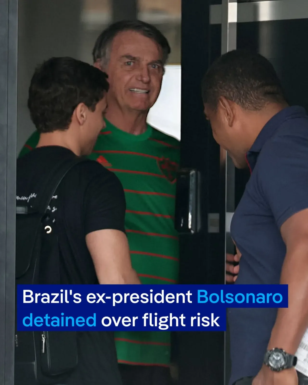 Bolsonaro, Kaçma Riski Nedeniyle Polis Gözetimine Alındı Bolsonaro, Kaçma Riski Nedeniyle Polis Gözetimine Alındı
