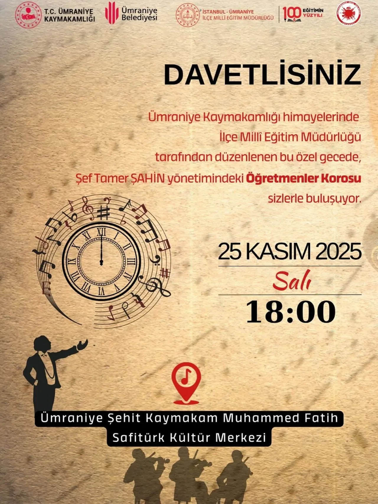 Ümraniye'de Öğretmenlerden Halka Müzik Ziyafeti: "Enstrümansız Okul Kalmasın" Projesi Ümraniye'de Öğretmenlerden Halka Müzik Ziyafeti: "Enstrümansız Okul Kalmasın" Projesi
