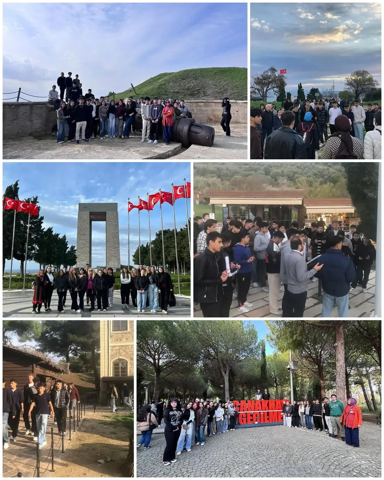 Ümraniye'de Öğrenciler Çanakkale'de Tarihle Buluşuyor Ümraniye'de Öğrenciler Çanakkale'de Tarihle Buluşuyor