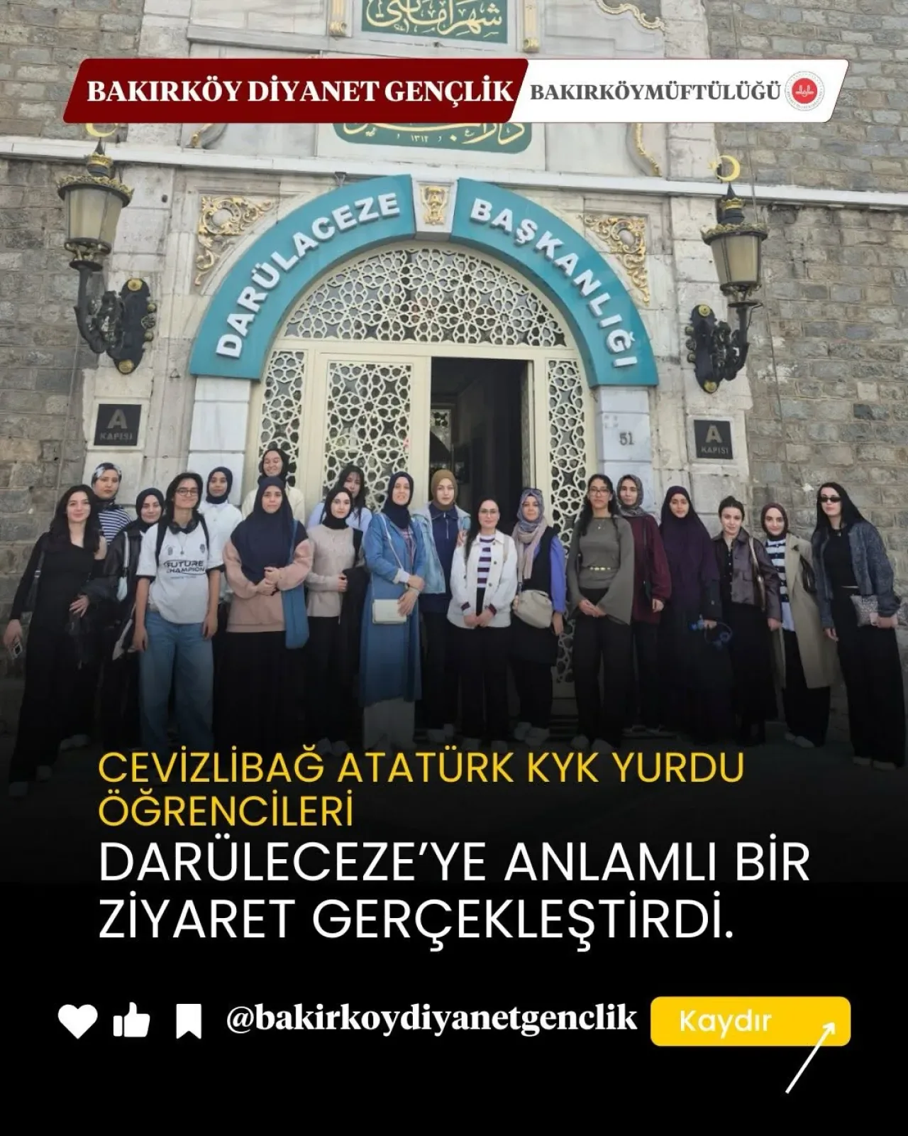 Bakırköylü Gençlerden Darülaceze'ye Anlamlı Ziyaret ve Sürpriz Misafirperverlik Bakırköylü Gençlerden Darülaceze'ye Anlamlı Ziyaret ve Sürpriz Misafirperverlik