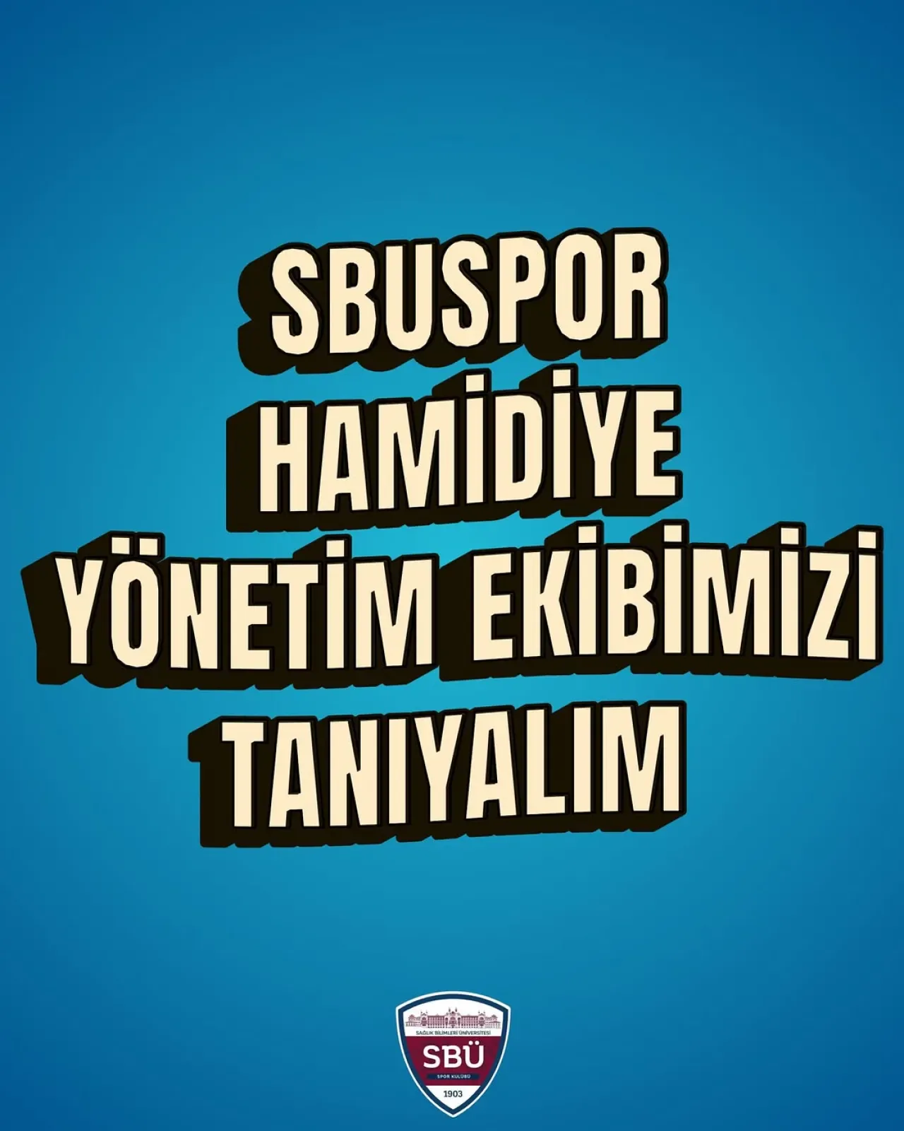SBÜ Spor Kulübü Hamidiye Yönetim Ekibi Tanıtıldı SBÜ Spor Kulübü Hamidiye Yönetim Ekibi Tanıtıldı