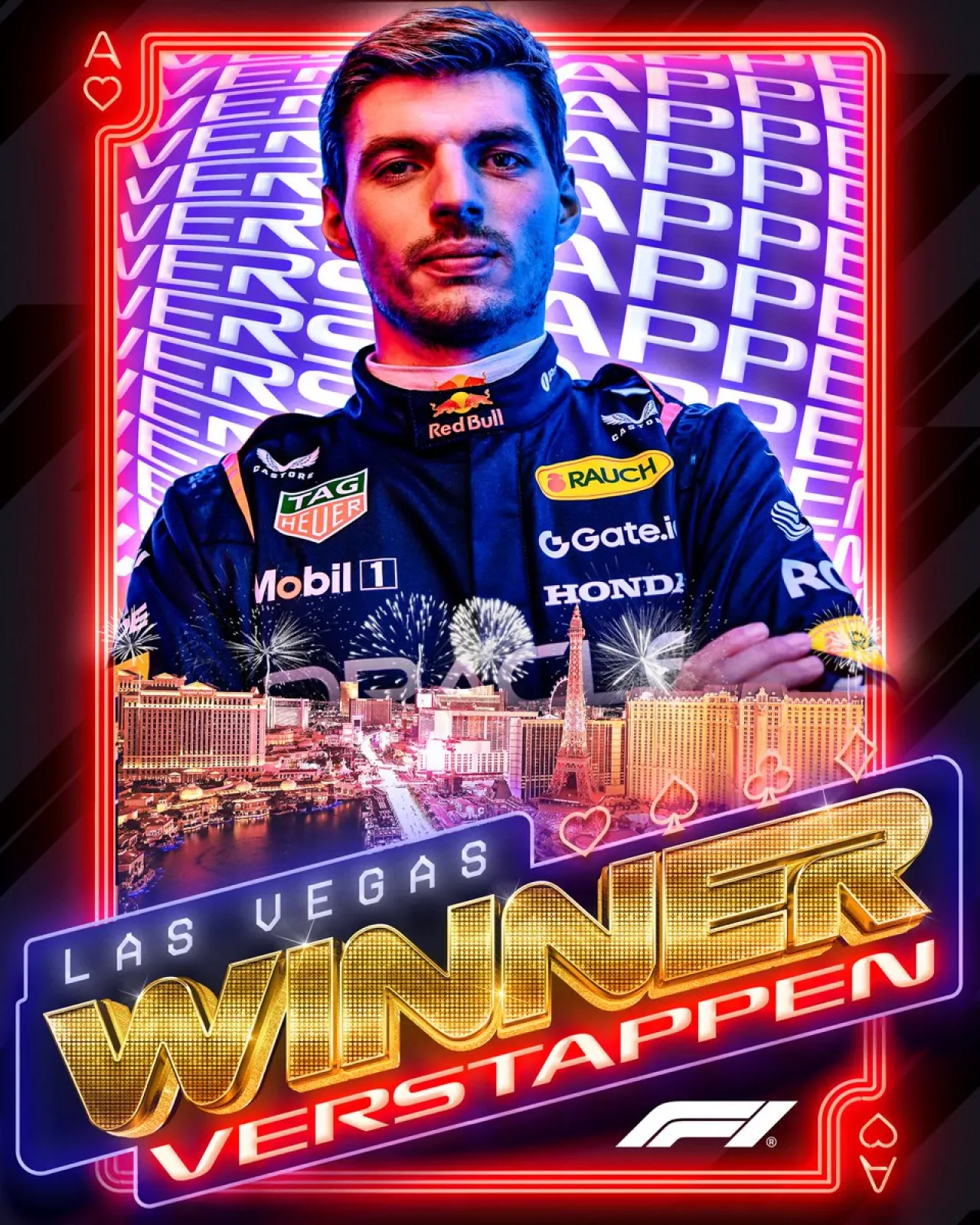 Max Verstappen, Las Vegas Grand Prix'sinde Zafere Ulaştı Max Verstappen, Las Vegas Grand Prix'sinde Zafere Ulaştı
