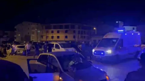 Bursa Osmangazi'de bıçaklı kavga: 1 kişi yaralandı
