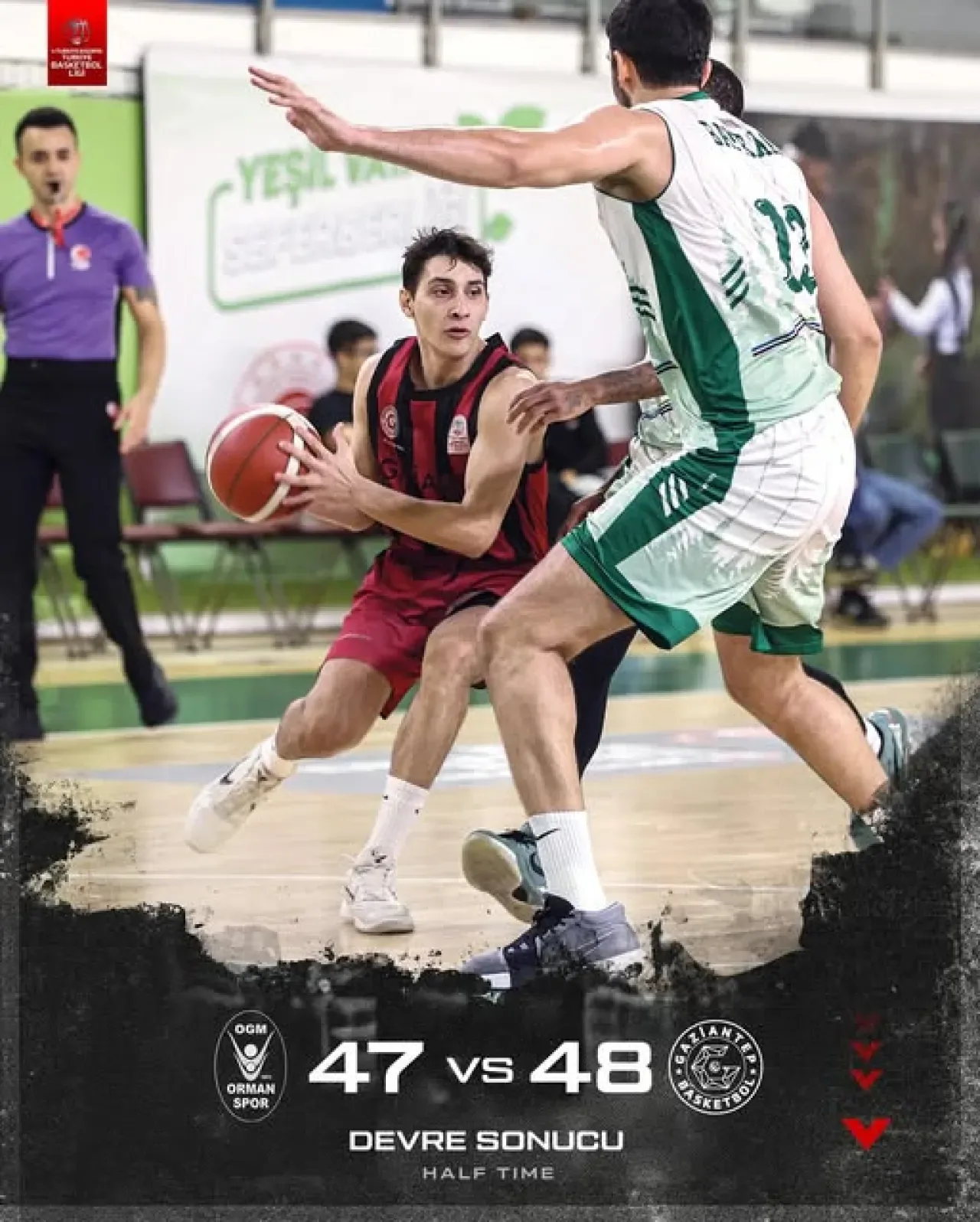 Gaziantep Basketbol Takımı, OGM Ormanspor'u Son Saniyelerde Devirdi Gaziantep Basketbol Takımı, OGM Ormanspor'u Son Saniyelerde Devirdi