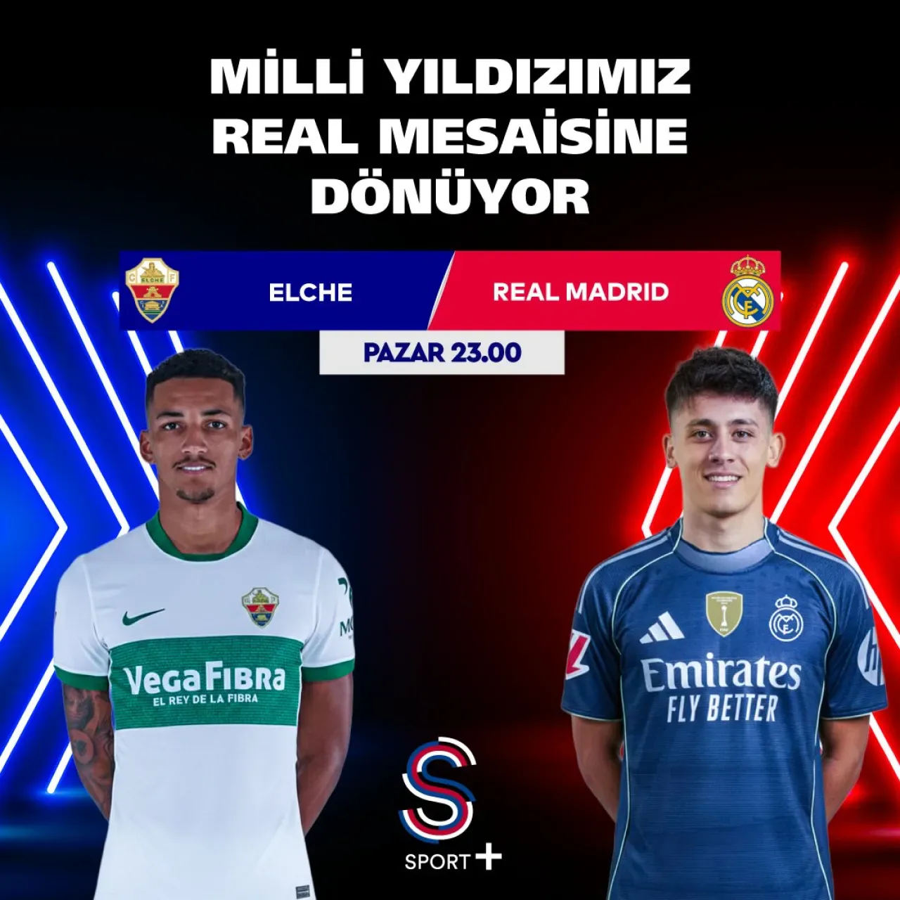 Milli Yıldız Real Madrid Kampına Katılmak Üzere Yola Çıkıyor Milli Yıldız Real Madrid Kampına Katılmak Üzere Yola Çıkıyor