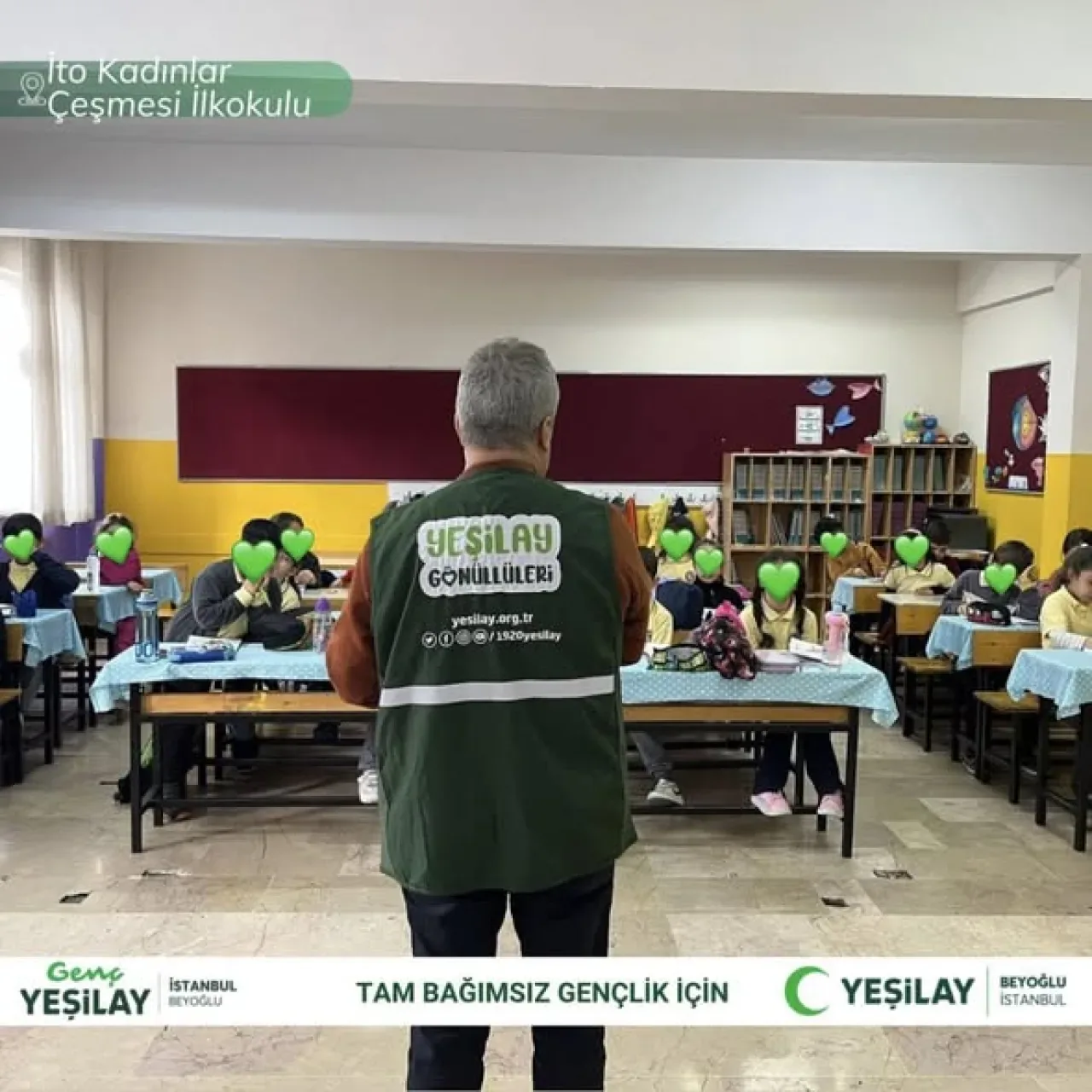 Yeşilay'dan İlkokul Öğrencilerine "Bağımsız Yaşam" Eğitimi ve Voleybol Keyfi Yeşilay'dan İlkokul Öğrencilerine "Bağımsız Yaşam" Eğitimi ve Voleybol Keyfi