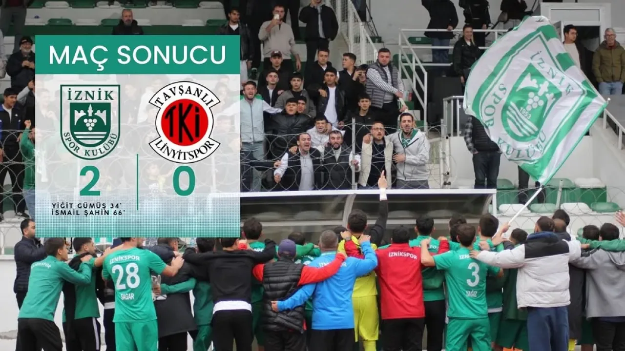 İznikspor, Bölgesel Amatör Lig'de Tavşanlı Linyitspor'u 2-0 Mağlup Etti İznikspor, Bölgesel Amatör Lig'de Tavşanlı Linyitspor'u 2-0 Mağlup Etti