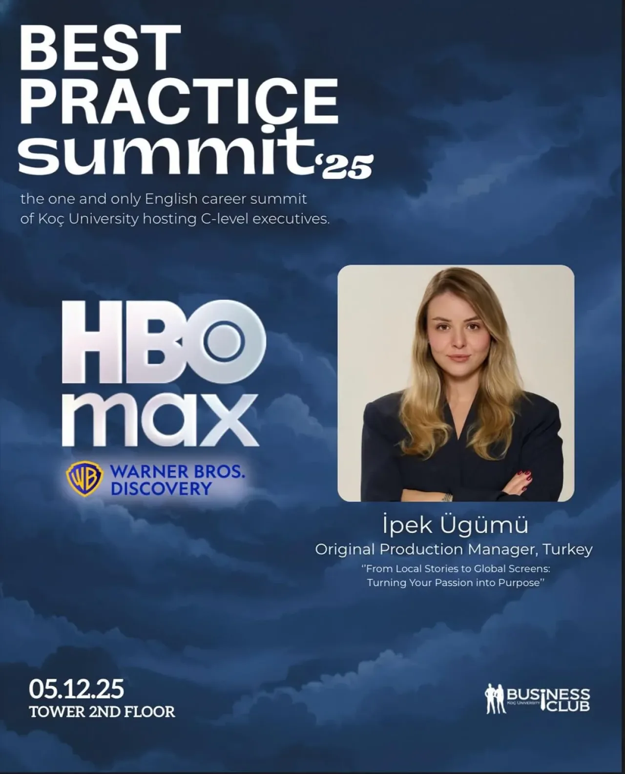 HBO Max Turkey Ürün Yöneticisi İpek Ügümü, Koç Üniversitesi'nde Öğrencilerle Buluşuyor HBO Max Turkey Ürün Yöneticisi İpek Ügümü, Koç Üniversitesi'nde Öğrencilerle Buluşuyor