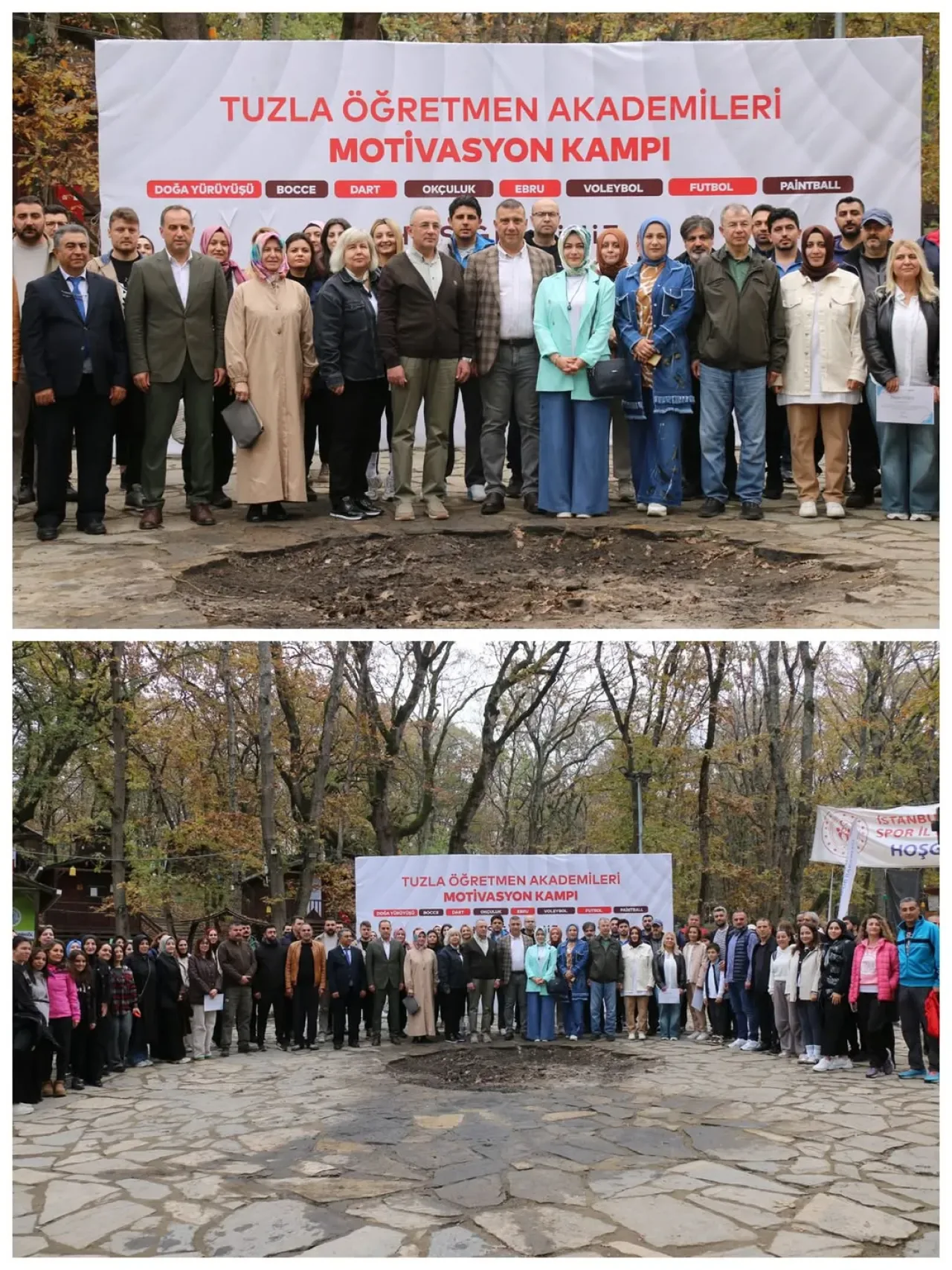 Tuzla'da Öğretmenler Günü Motivasyon Kampı Coşkusu Tuzla'da Öğretmenler Günü Motivasyon Kampı Coşkusu