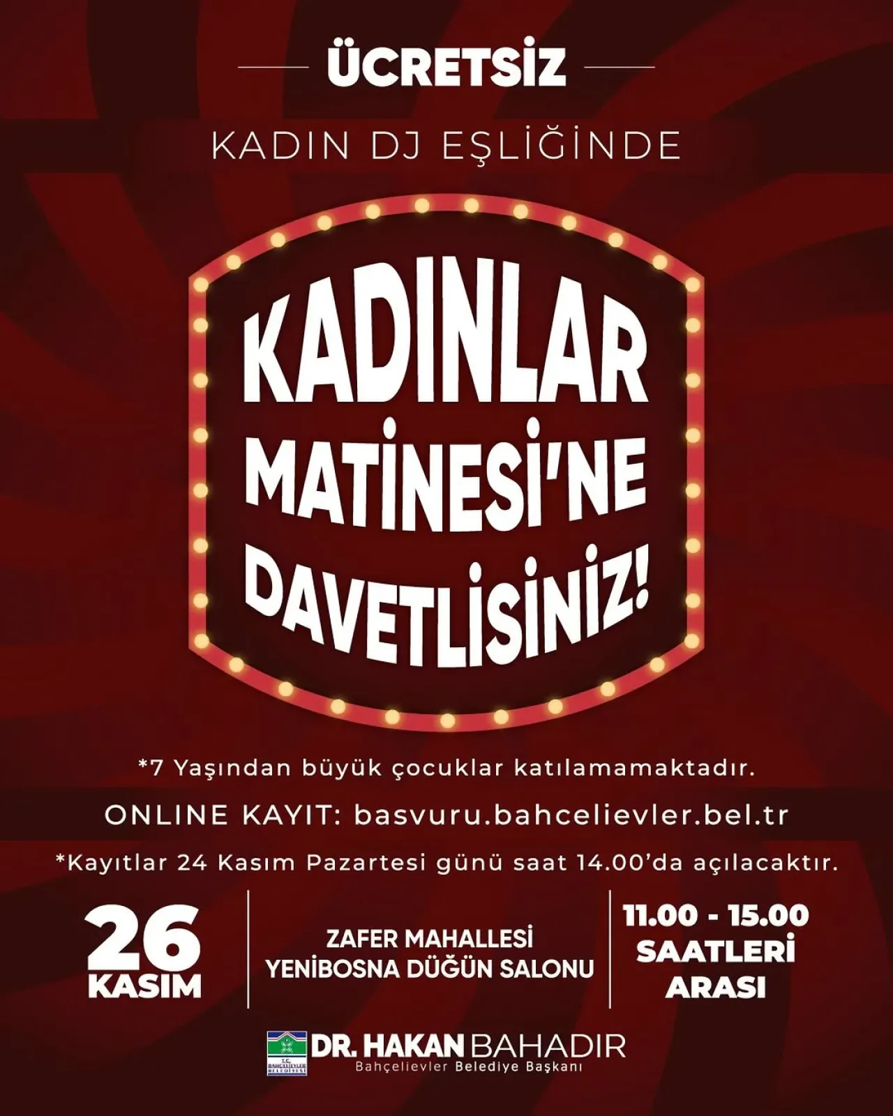 Bahçelievler'de Kadın DJ Eşliğinde Komşuluk Buluşması: Matine Etkinliği Bahçelievler'de Kadın DJ Eşliğinde Komşuluk Buluşması: Matine Etkinliği