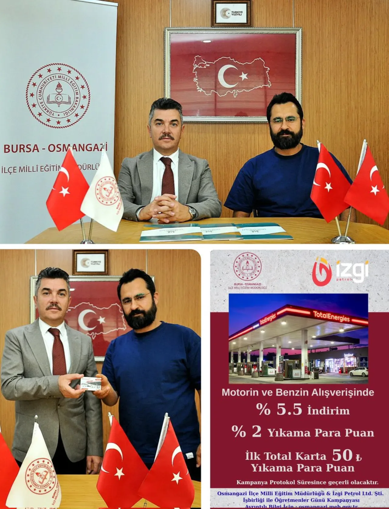 Bursa Osmangazi'de Öğretmenler Günü'ne Özel Yakıt ve Araç Yıkama İndirimi Bursa Osmangazi'de Öğretmenler Günü'ne Özel Yakıt ve Araç Yıkama İndirimi