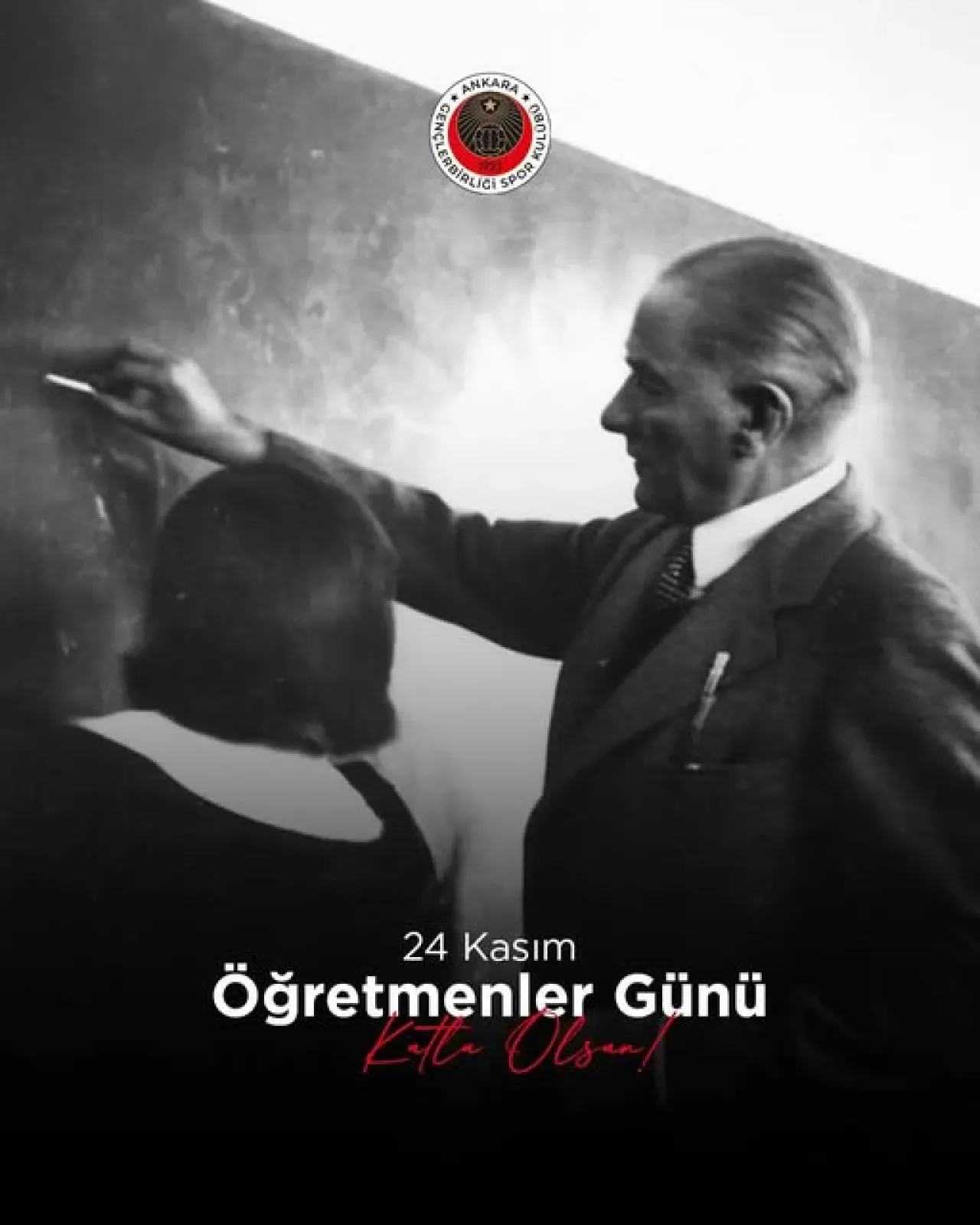 Gençlerbirliği'nden 24 Kasım Öğretmenler Günü Mesajı Gençlerbirliği'nden 24 Kasım Öğretmenler Günü Mesajı