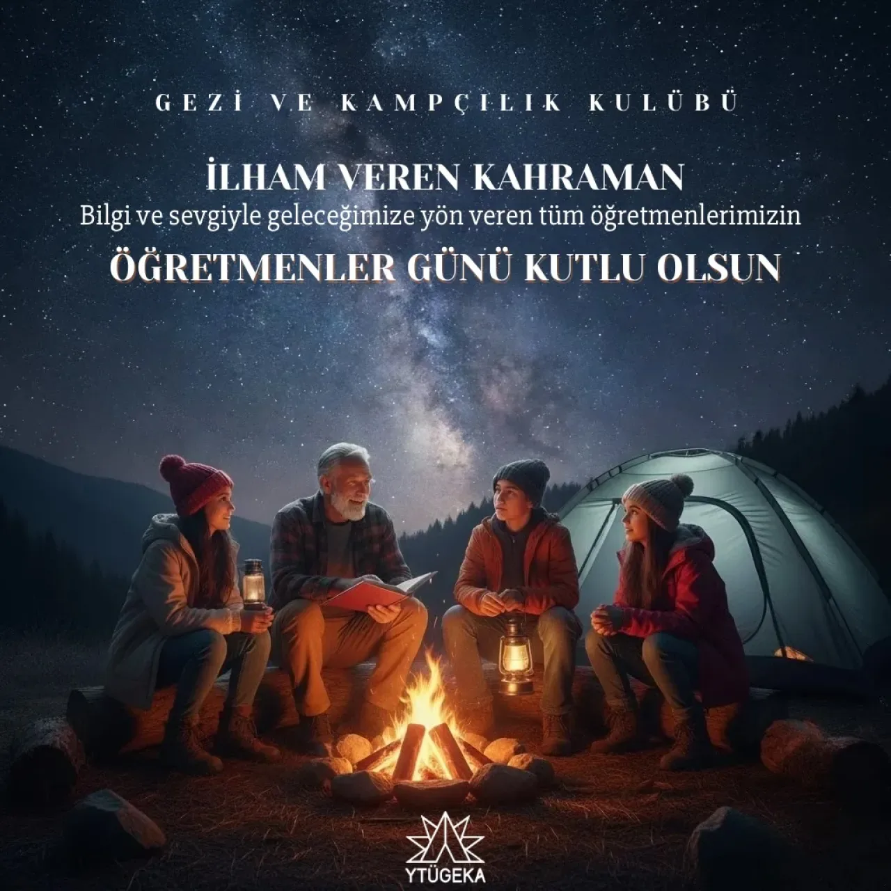 YTÜ Gezi ve Kampçılık Kulübü'nden Öğretmenler Günü Mesajı YTÜ Gezi ve Kampçılık Kulübü'nden Öğretmenler Günü Mesajı