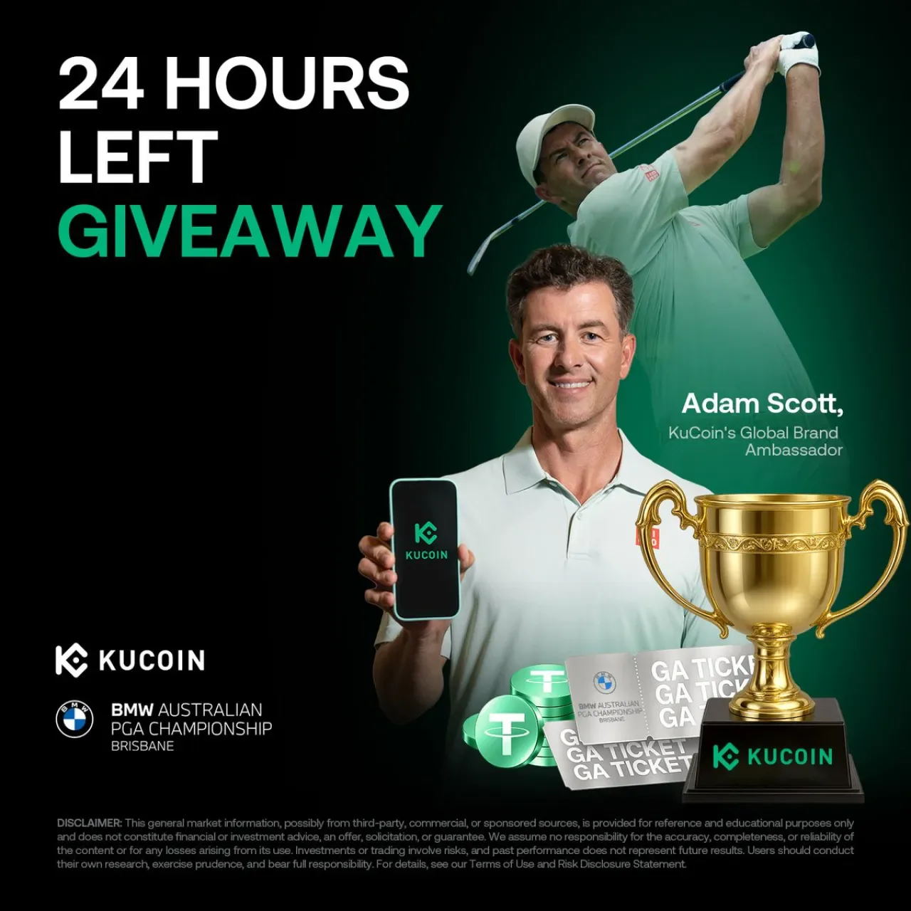 KuCoin ve BMW, Avustralya PGA Turnuvası İçin Golf Çekilişi Başlattı KuCoin ve BMW, Avustralya PGA Turnuvası İçin Golf Çekilişi Başlattı