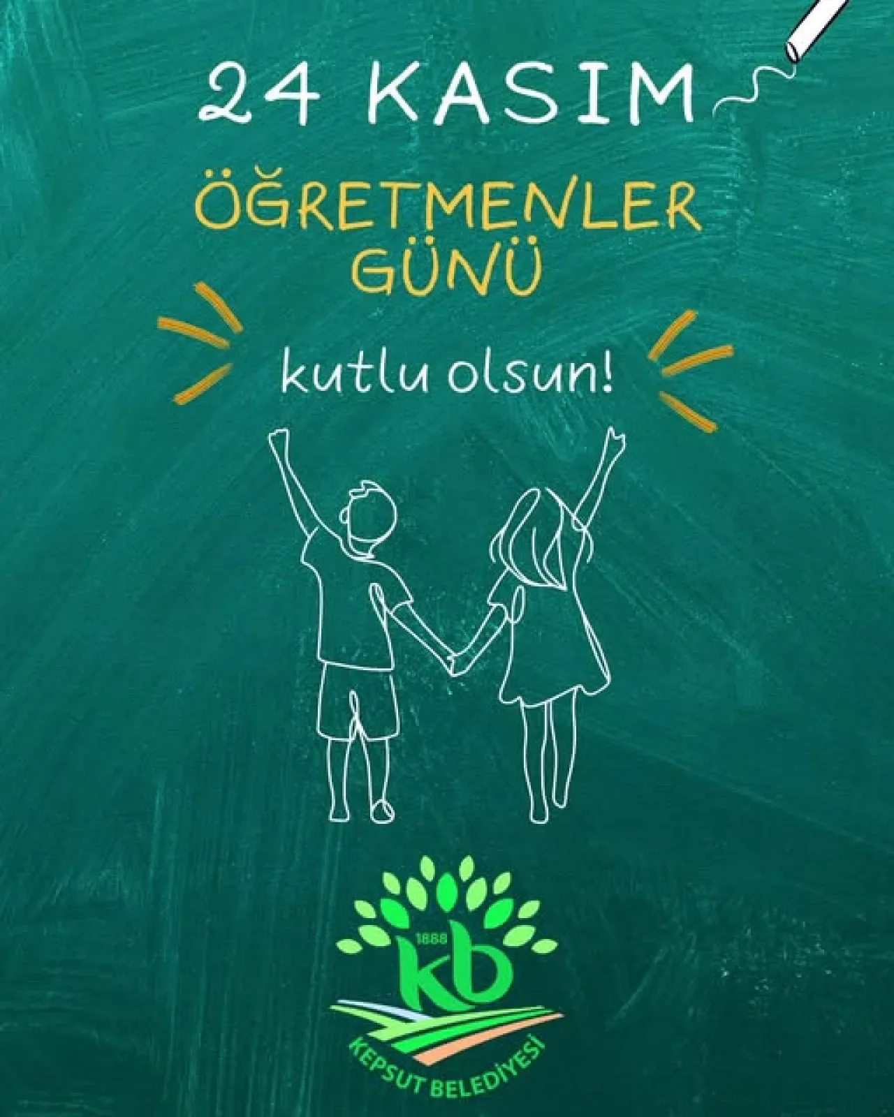 Kepsut Belediyesi'nden 24 Kasım Öğretmenler Günü Mesajı Kepsut Belediyesi'nden 24 Kasım Öğretmenler Günü Mesajı