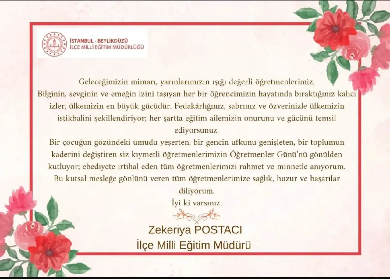 Beylikdüzü'nde Öğretmenlerin Mesleki Gelişim Programı Başladı Beylikdüzü'nde Öğretmenlerin Mesleki Gelişim Programı Başladı