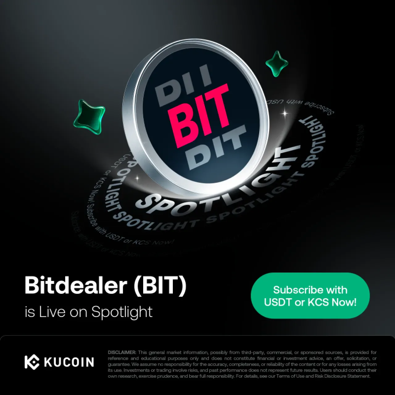 Bitdealer (BIT) Token, KuCoin Spotlight'da Yatırımcılarla Buluşuyor Bitdealer (BIT) Token, KuCoin Spotlight'da Yatırımcılarla Buluşuyor