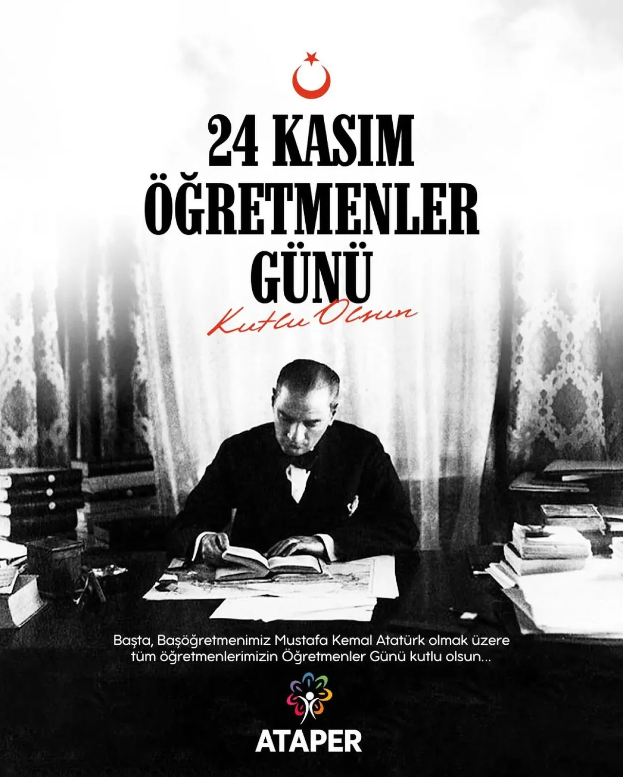 Ataşehir Belediyesi'nden Öğretmenler Günü Mesajı Ataşehir Belediyesi'nden Öğretmenler Günü Mesajı