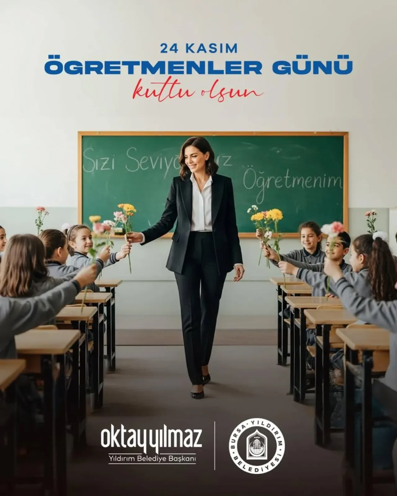 Yıldırım Belediye Başkanı Yılmaz'dan Öğretmenler Günü Mesajı Yıldırım Belediye Başkanı Yılmaz'dan Öğretmenler Günü Mesajı