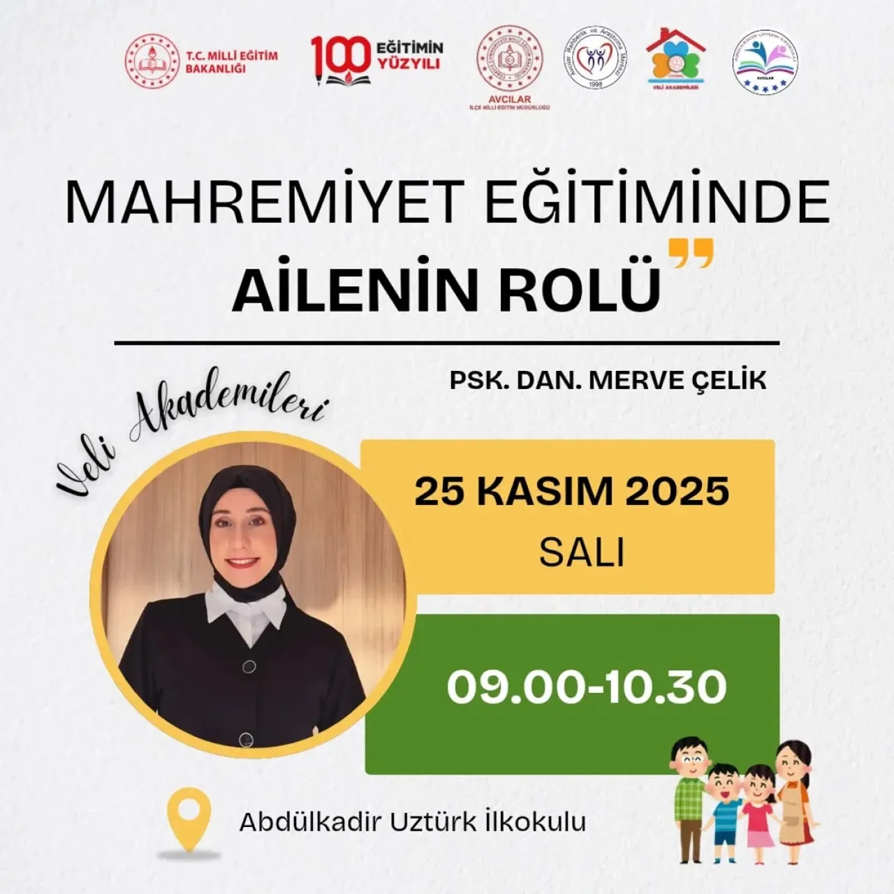 Avcılar'da Velilere Yönelik Mahremiyet Eğitimi Semineri Düzenleniyor Avcılar'da Velilere Yönelik Mahremiyet Eğitimi Semineri Düzenleniyor