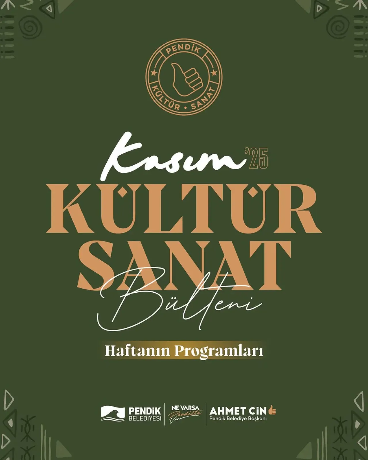 Pendik Belediyesi'nden Haftanın Kültür Sanat Etkinlikleri Pendik Belediyesi'nden Haftanın Kültür Sanat Etkinlikleri