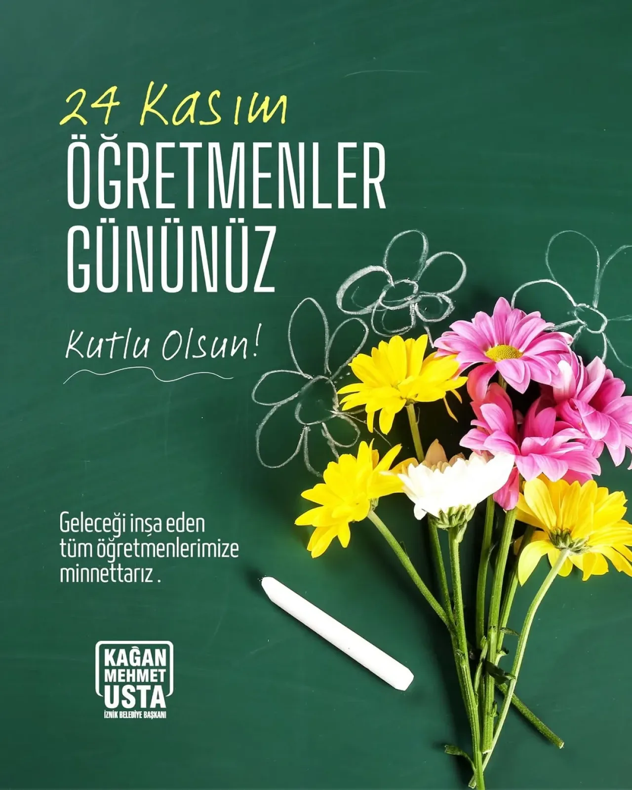 İznik'te Öğretmenler Günü Kutlaması İznik'te Öğretmenler Günü Kutlaması