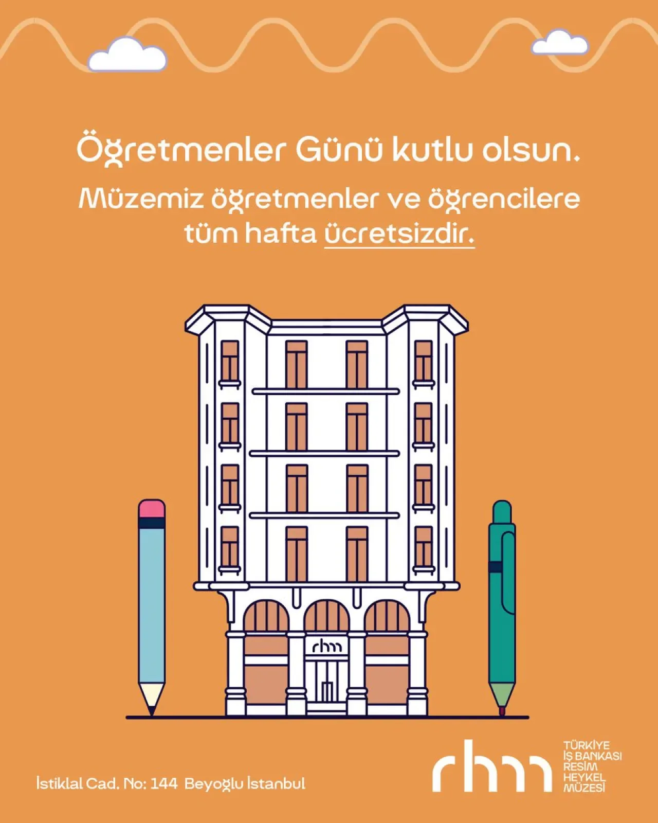 Türkiye İş Bankası Müzesi, Öğretmenler Günü'nde Öğretmen ve Öğrencilere Ücretsiz Türkiye İş Bankası Müzesi, Öğretmenler Günü'nde Öğretmen ve Öğrencilere Ücretsiz