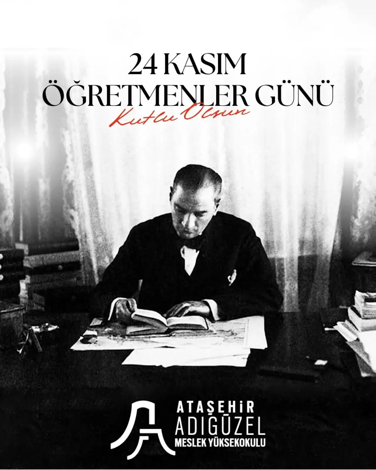 Ataşehir Adıgüzel MYO'ndan Öğretmenler Günü Mesajı Ataşehir Adıgüzel MYO'ndan Öğretmenler Günü Mesajı