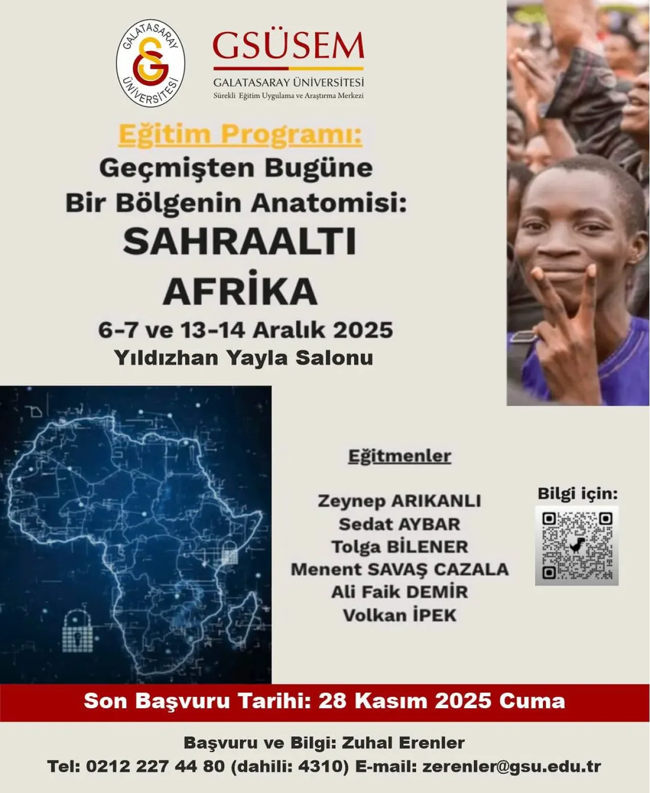 Galatasaray Üniversitesi'nde Sahraaltı Afrika Eğitimi: Afrika'nın Geleceği Masaya Yatırılıyor Galatasaray Üniversitesi'nde Sahraaltı Afrika Eğitimi: Afrika'nın Geleceği Masaya Yatırılıyor