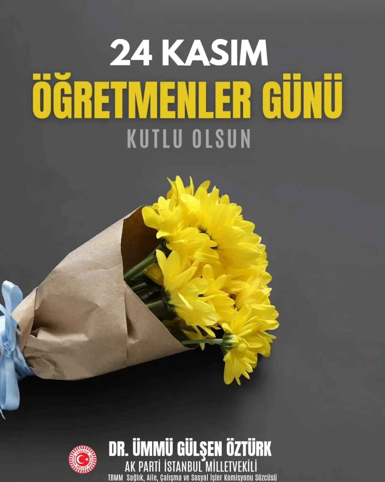 AK Parti İstanbul Milletvekili Öztürk'ten 24 Kasım Öğretmenler Günü Mesajı AK Parti İstanbul Milletvekili Öztürk'ten 24 Kasım Öğretmenler Günü Mesajı