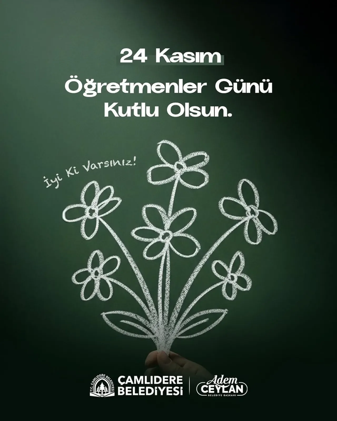 Çamlıdere Belediyesi'nden 24 Kasım Öğretmenler Günü Mesajı Çamlıdere Belediyesi'nden 24 Kasım Öğretmenler Günü Mesajı