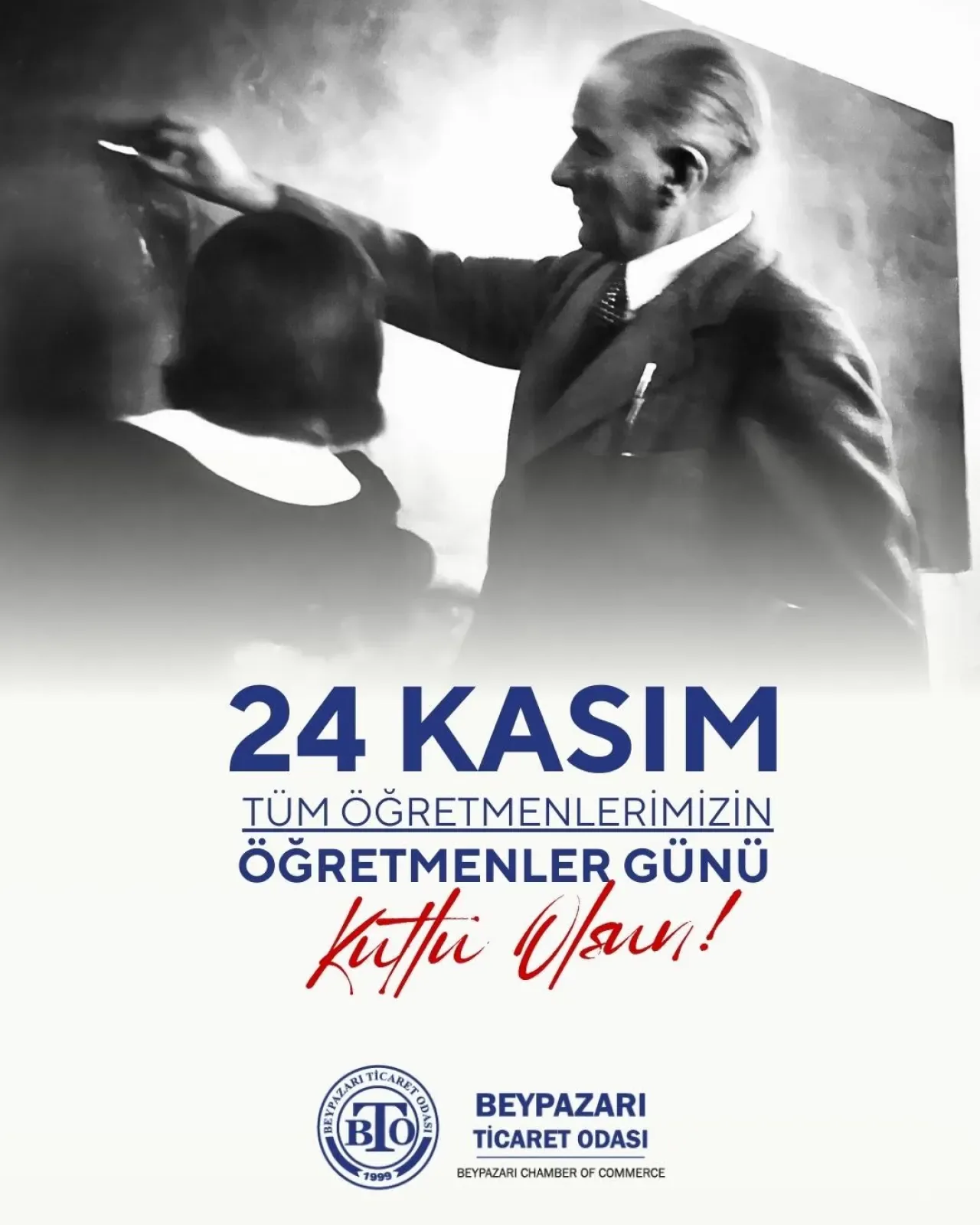 Beypazarı Ticaret Odası'ndan Öğretmenler Günü Mesajı Beypazarı Ticaret Odası'ndan Öğretmenler Günü Mesajı